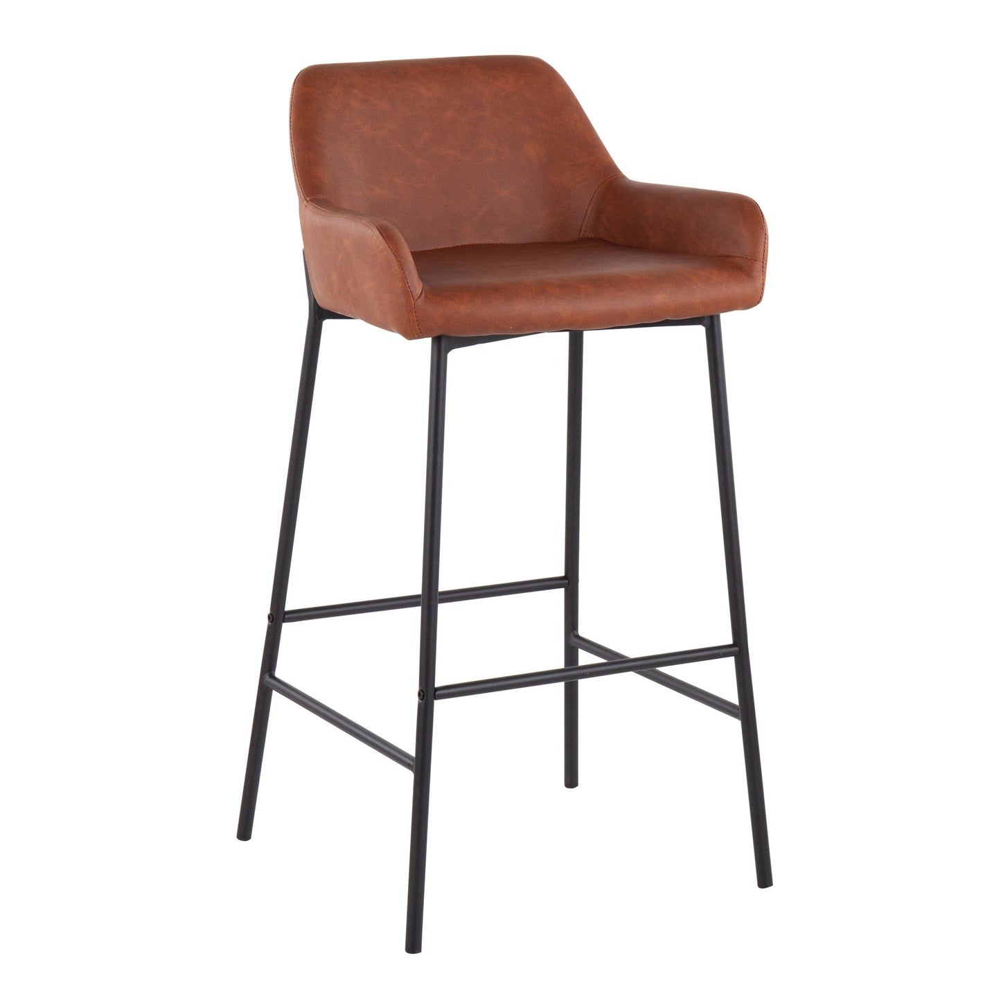 Majestic Office Furniture 30" Fixed-Height Barstool - Set of 2