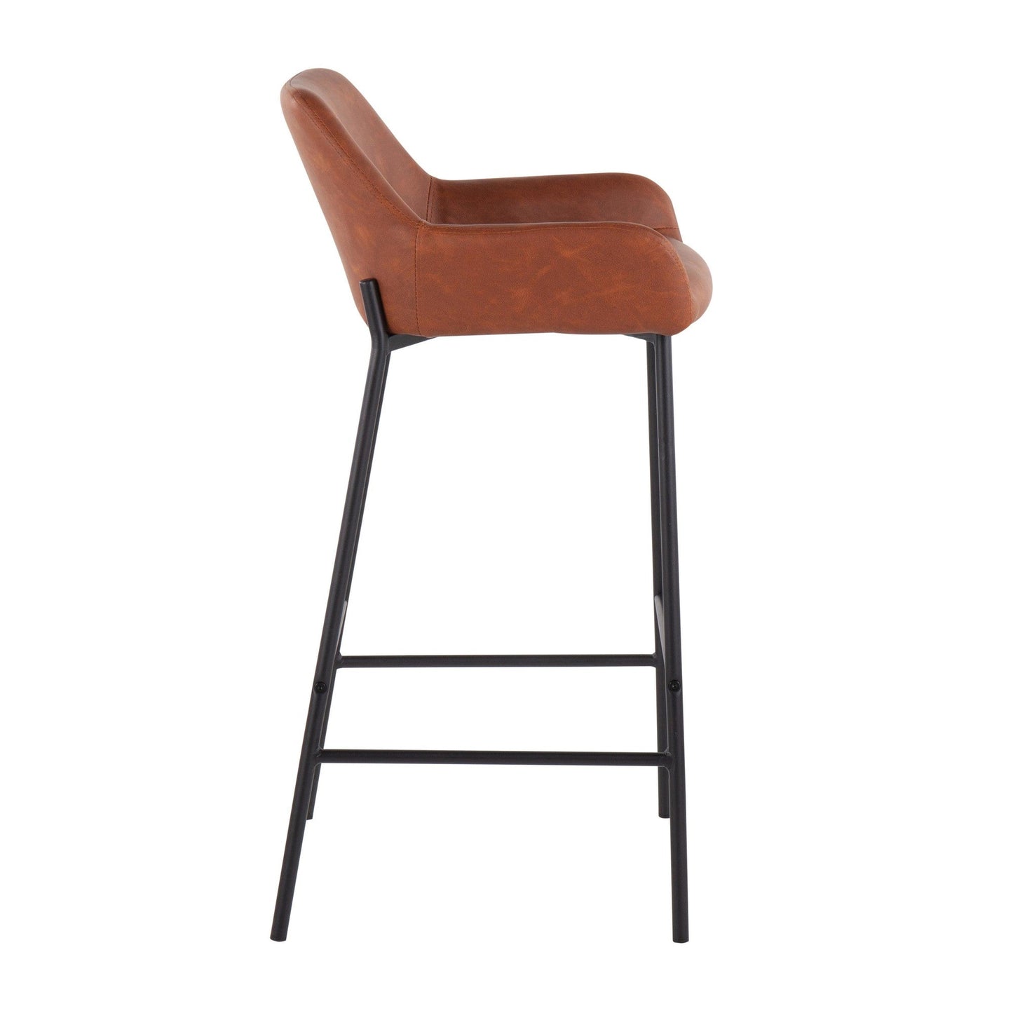 Majestic Office Furniture 30" Fixed-Height Barstool - Set of 2