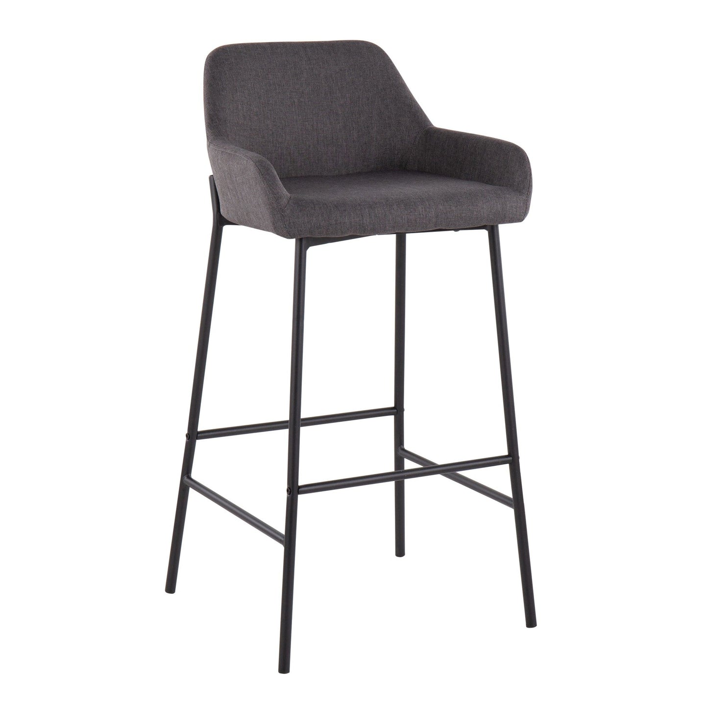 Majestic Office Furniture 30" Fixed-Height Barstool - Set of 2