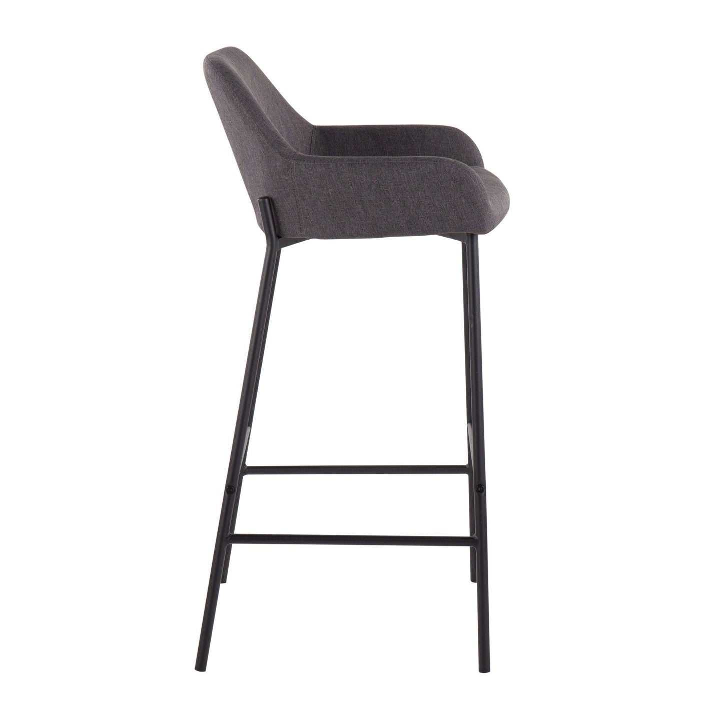 Majestic Office Furniture 30" Fixed-Height Barstool - Set of 2