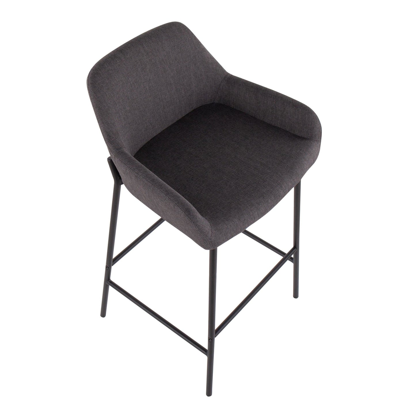 Majestic Office Furniture 30" Fixed-Height Barstool - Set of 2