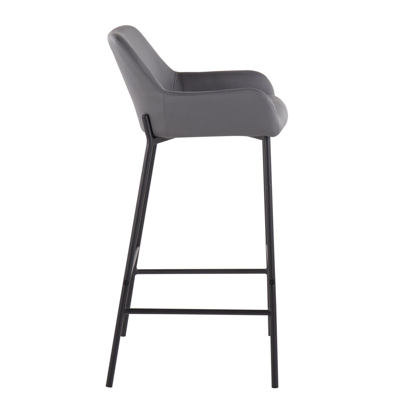 Majestic Office Furniture 30" Fixed-Height Barstool - Set of 2