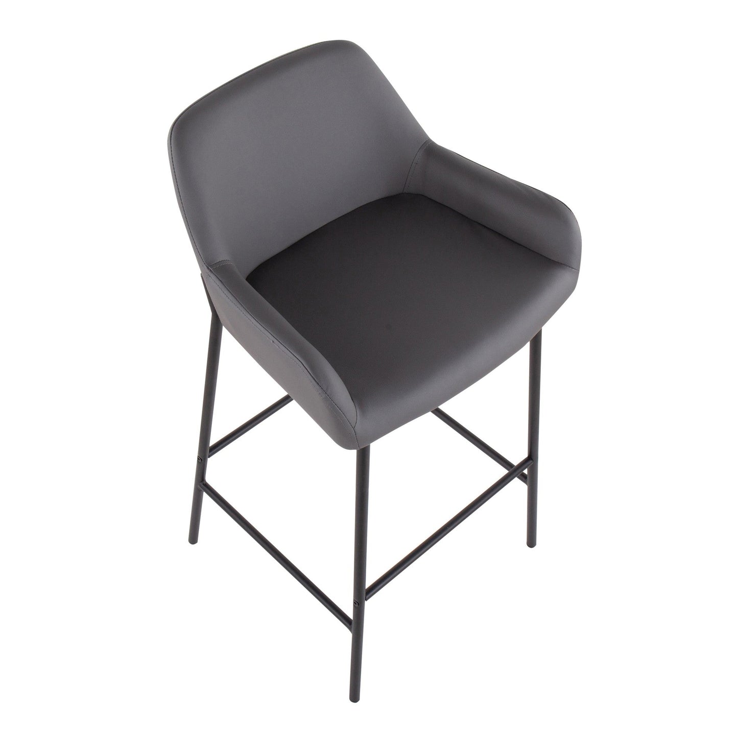 Majestic Office Furniture 30" Fixed-Height Barstool - Set of 2