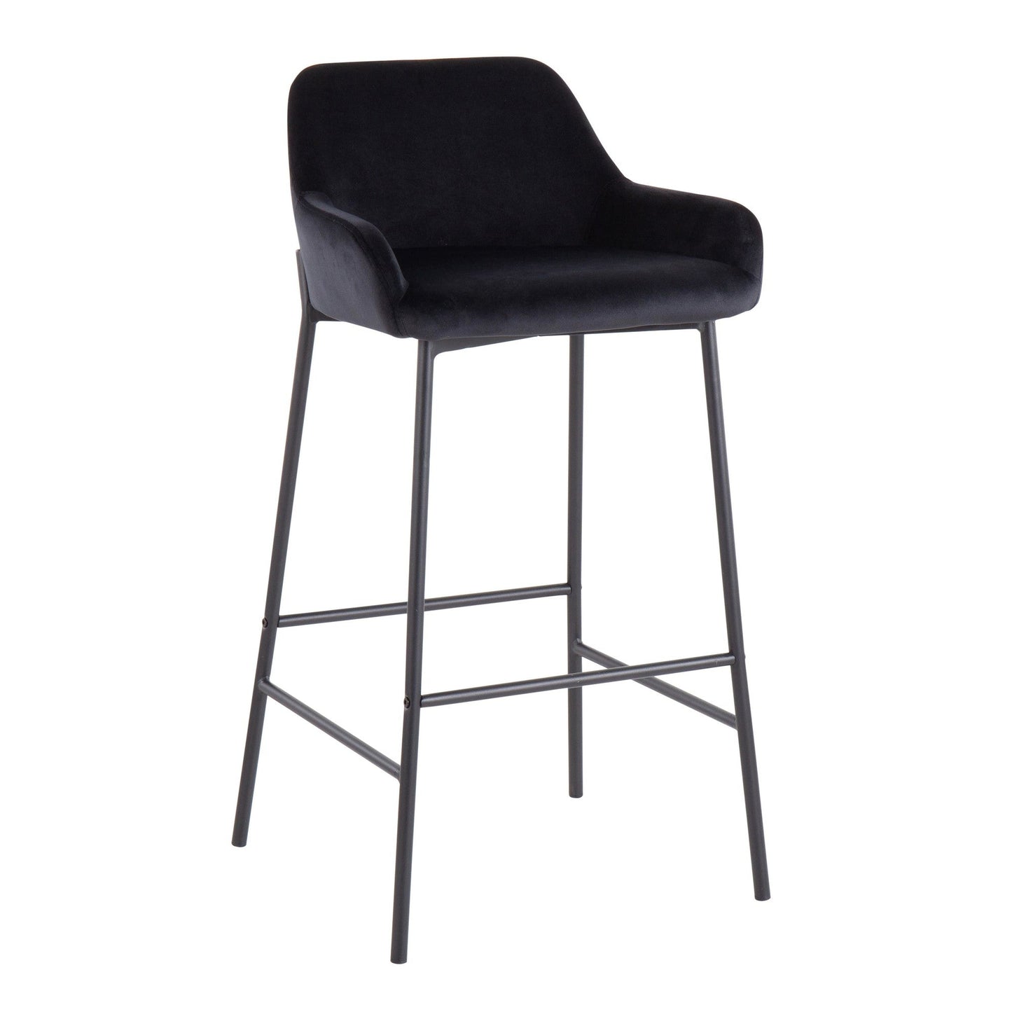 Majestic Office Furniture 30" Fixed-Height Barstool - Set of 2