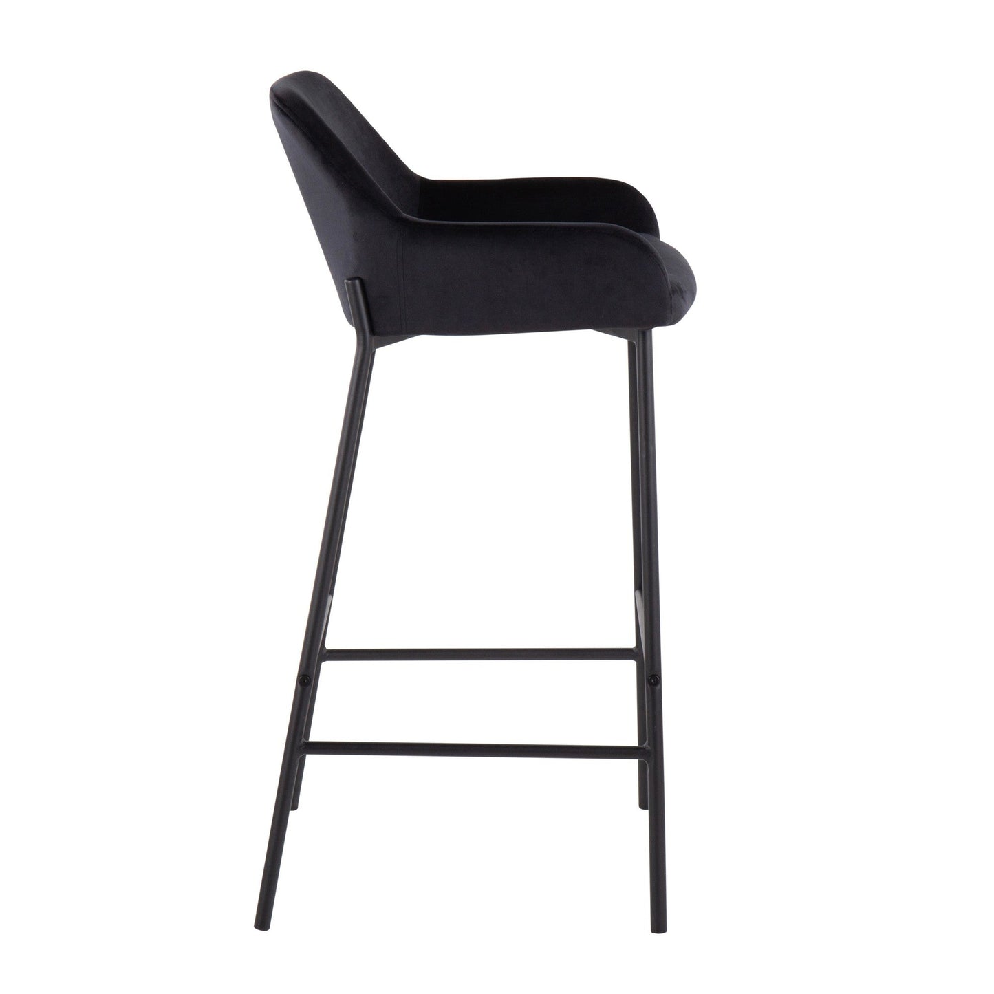 Majestic Office Furniture 30" Fixed-Height Barstool - Set of 2