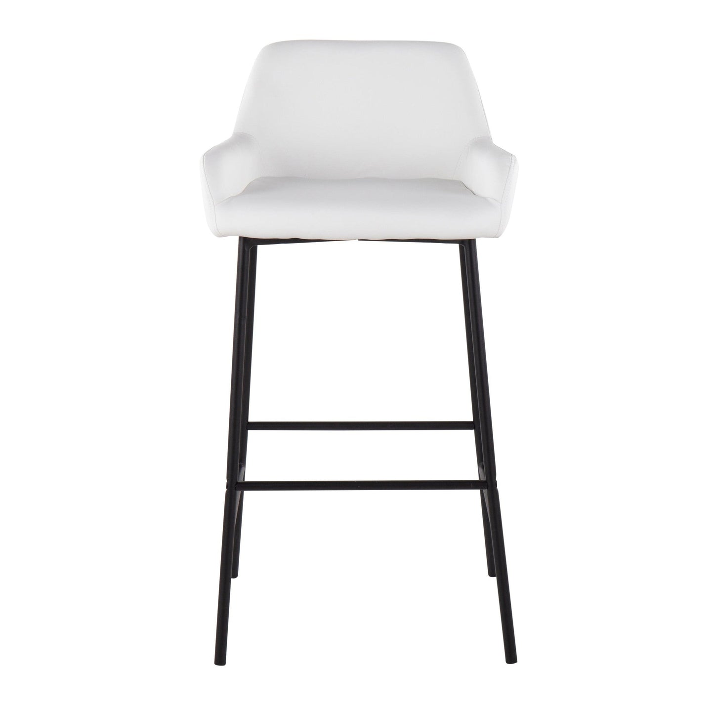 Majestic Office Furniture 30" Fixed-Height Barstool - Set of 2