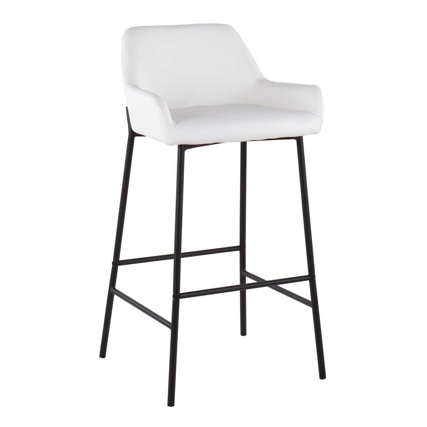 Majestic Office Furniture 30" Fixed-Height Barstool - Set of 2