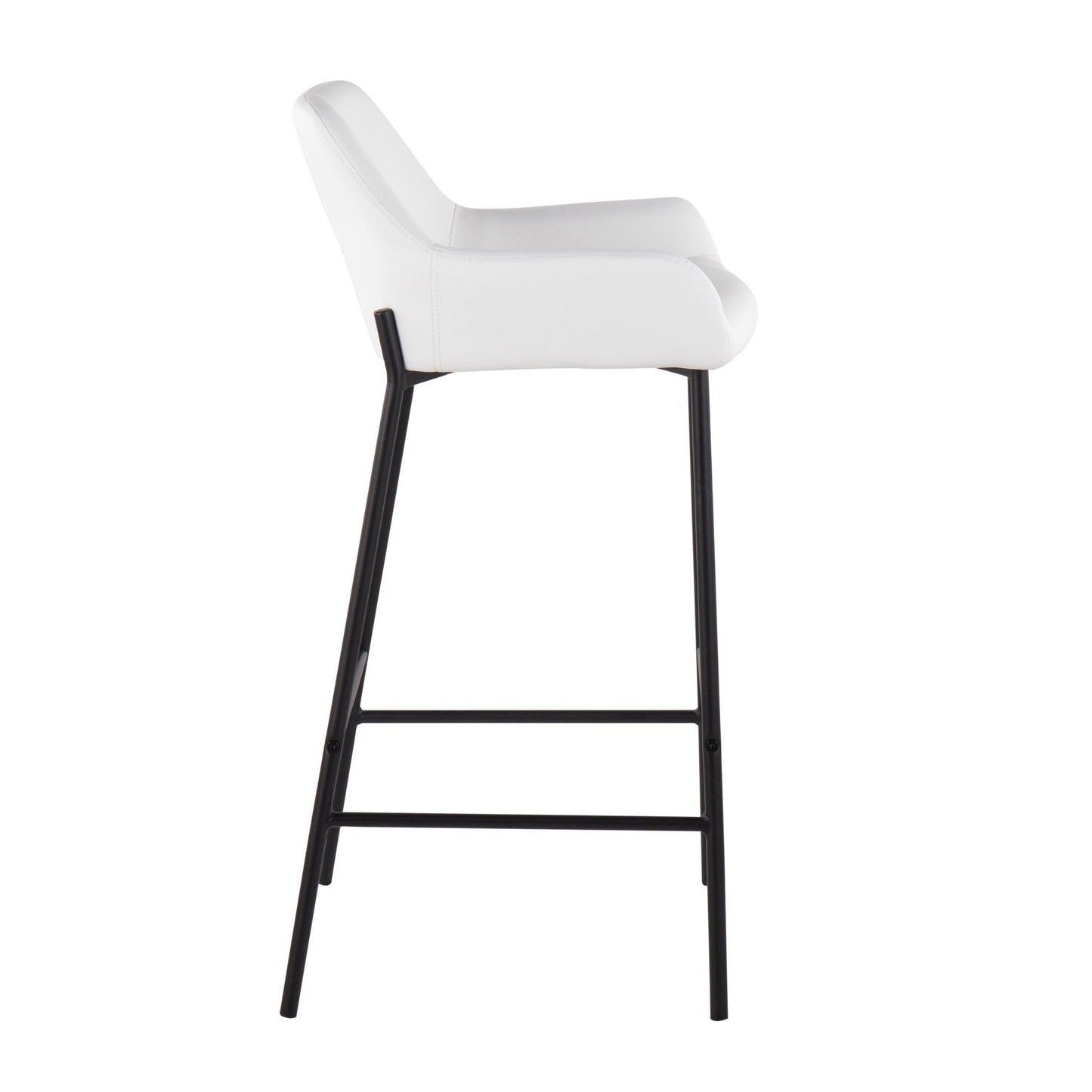 Majestic Office Furniture 30" Fixed-Height Barstool - Set of 2