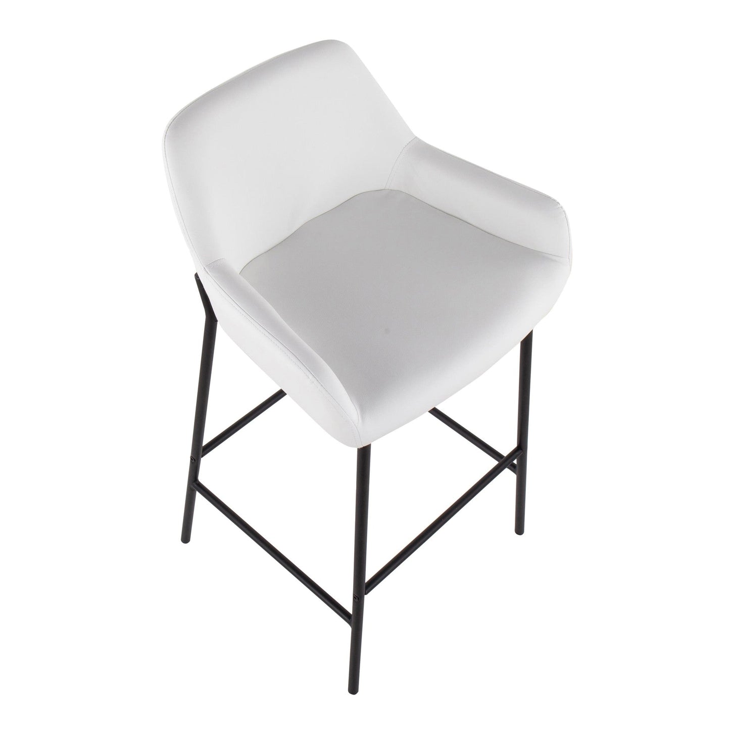 Majestic Office Furniture 30" Fixed-Height Barstool - Set of 2
