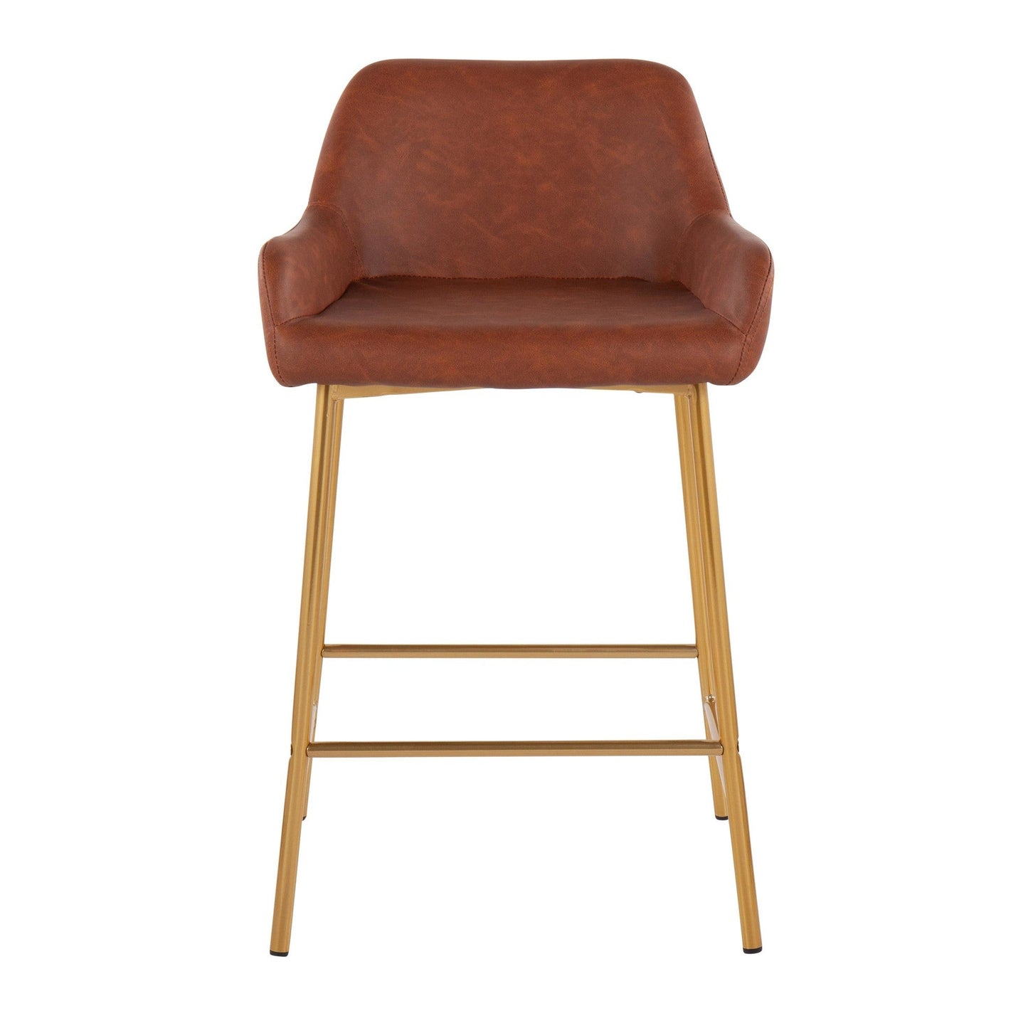 Majestic Office Furniture 24" Fixed-Height Counter Stool - Set of 2