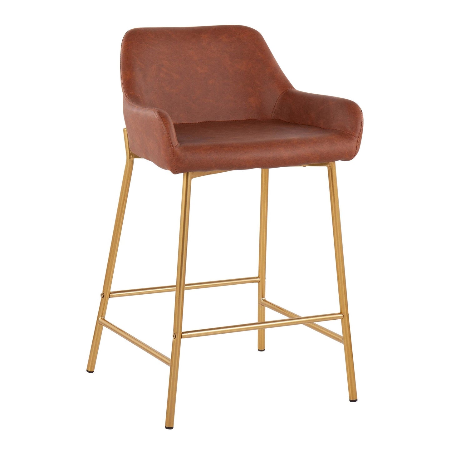 Majestic Office Furniture 24" Fixed-Height Counter Stool - Set of 2