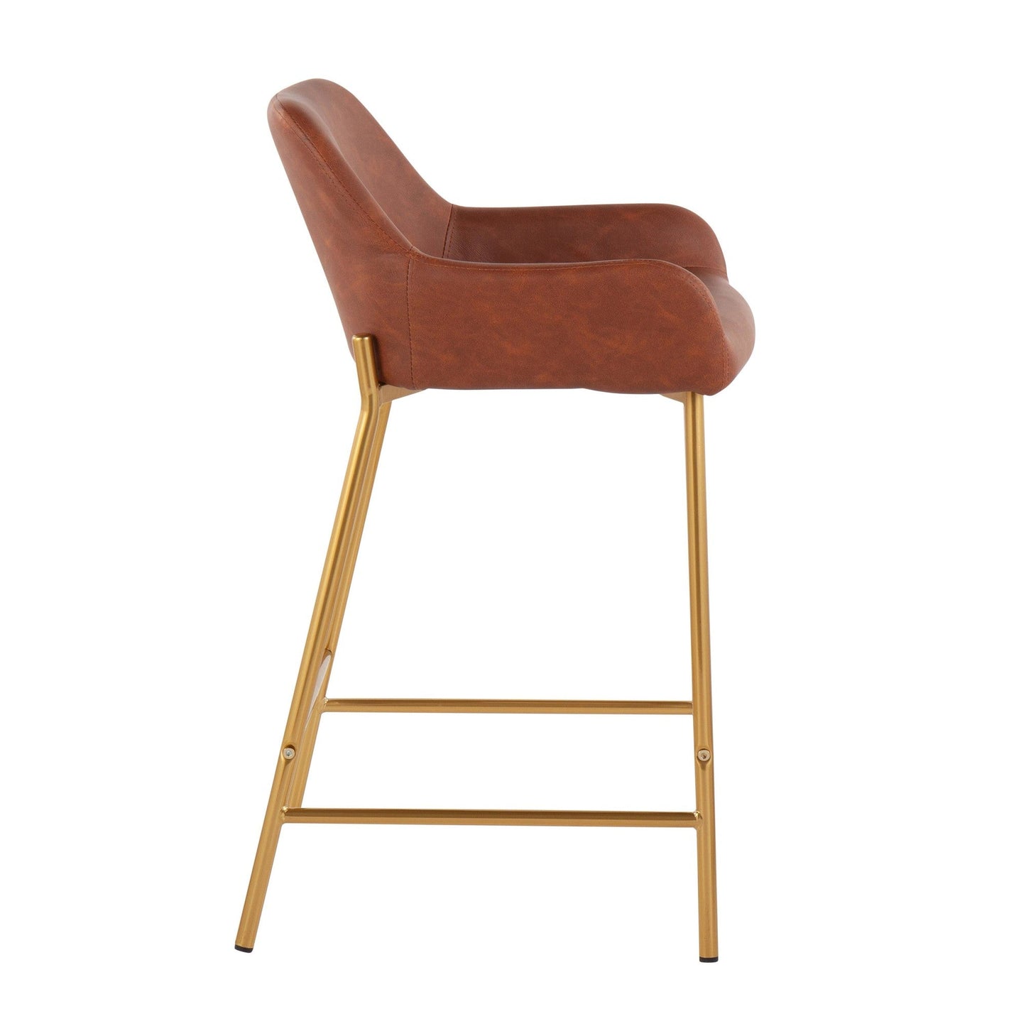 Majestic Office Furniture 24" Fixed-Height Counter Stool - Set of 2