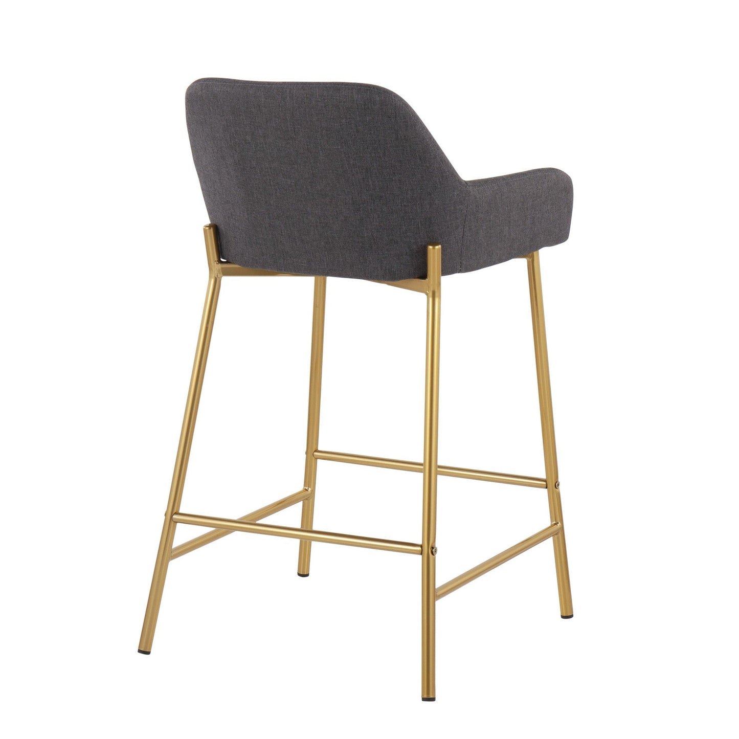 Majestic Office Furniture 24" Fixed-Height Counter Stool - Set of 2