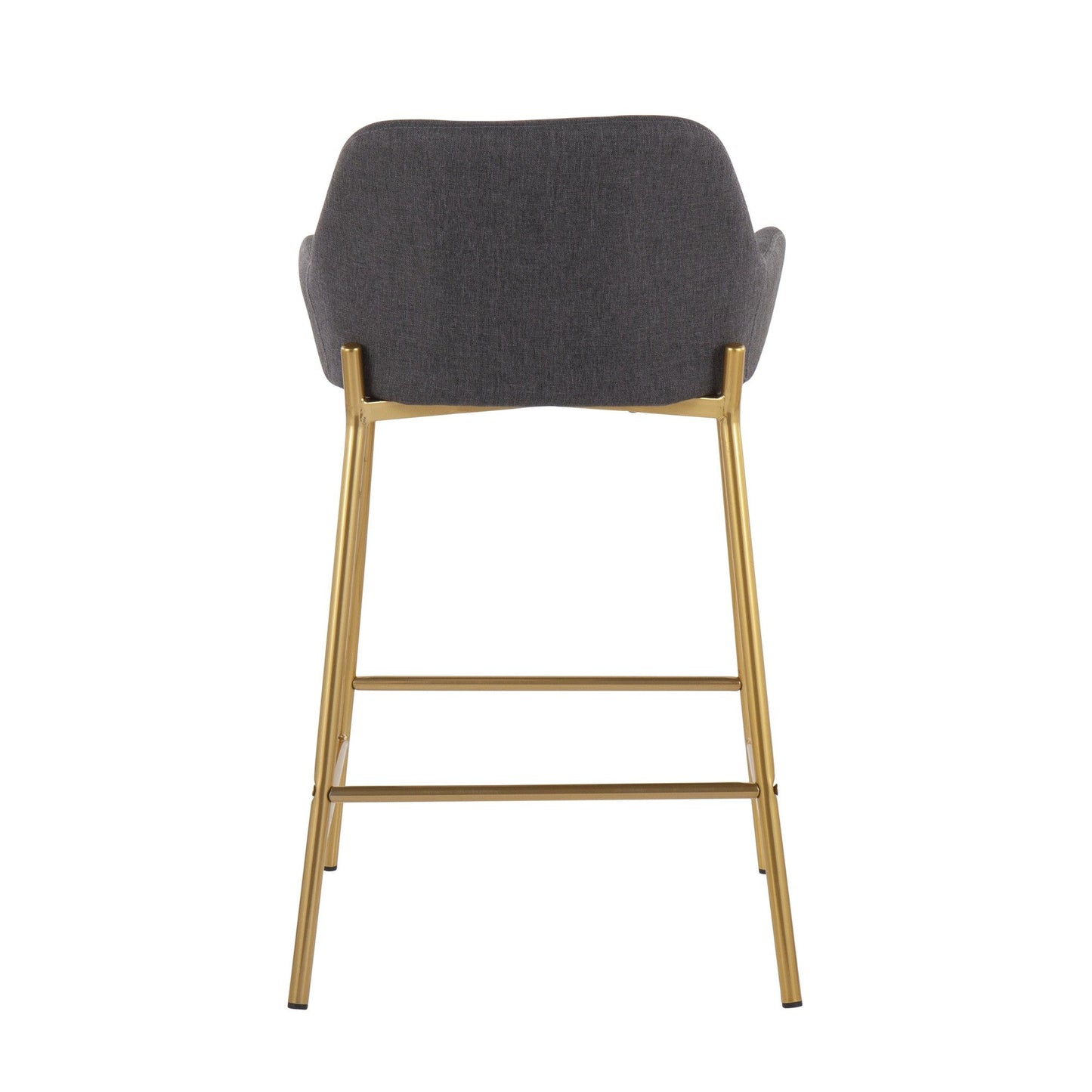 Majestic Office Furniture 24" Fixed-Height Counter Stool - Set of 2