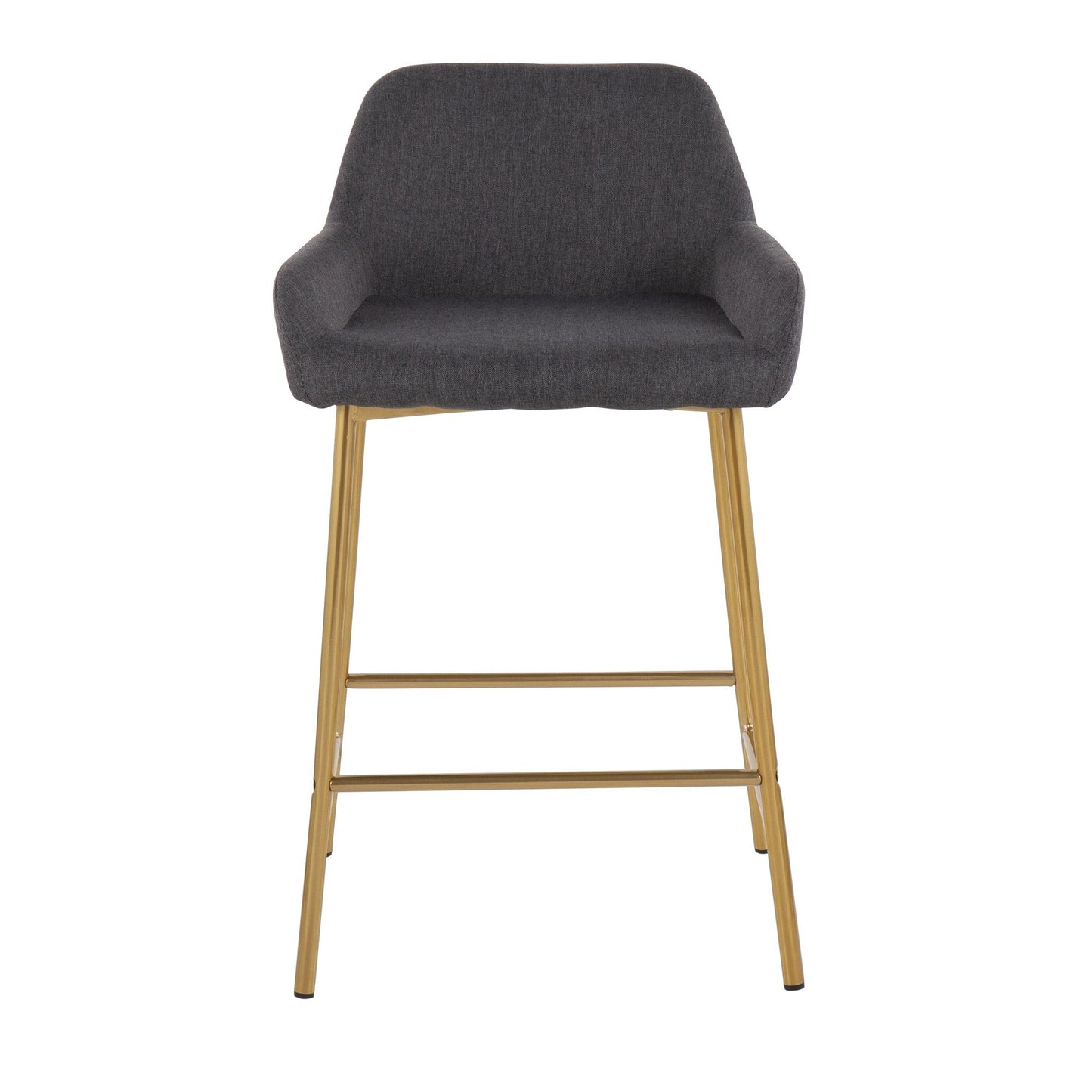 Majestic Office Furniture 24" Fixed-Height Counter Stool - Set of 2