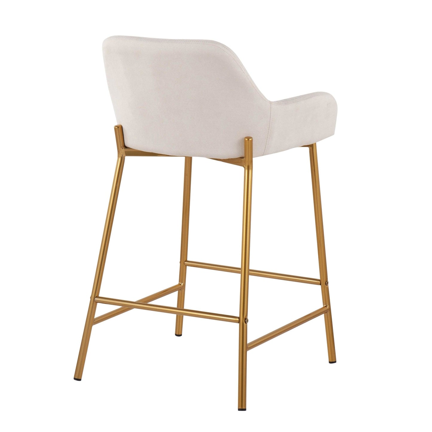 Majestic Office Furniture 24" Fixed-Height Counter Stool - Set of 2