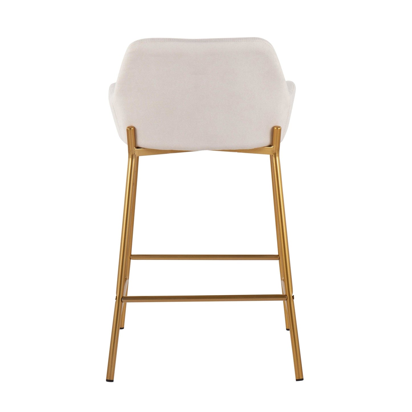 Majestic Office Furniture 24" Fixed-Height Counter Stool - Set of 2