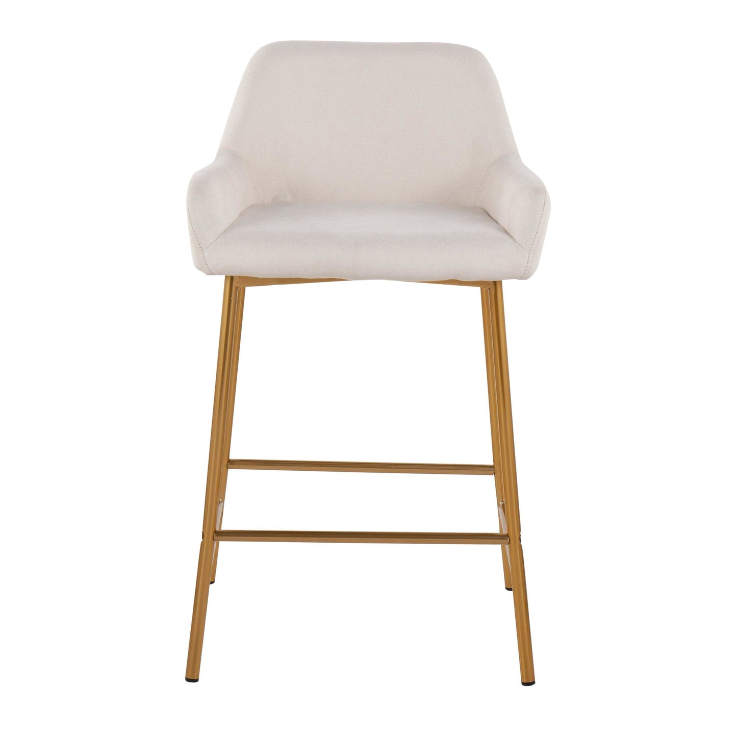 Majestic Office Furniture 24" Fixed-Height Counter Stool - Set of 2
