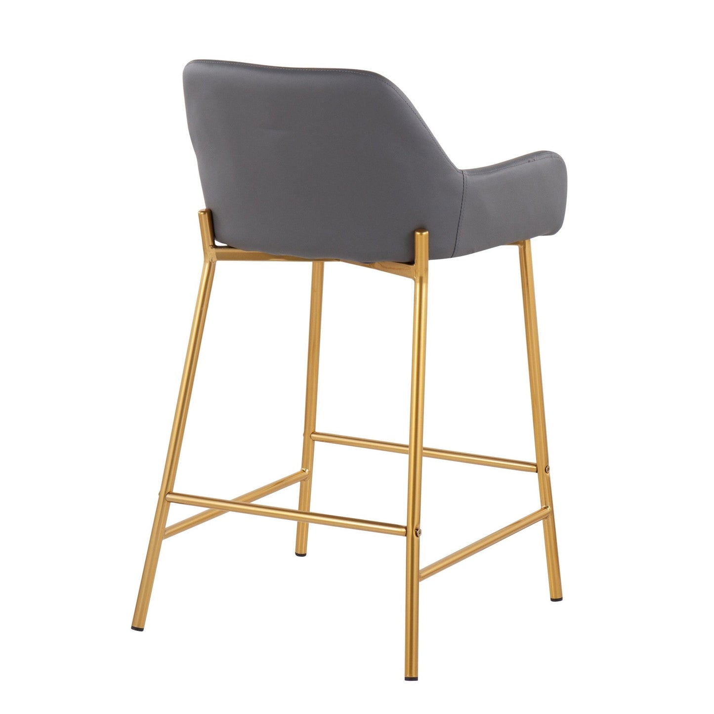 Majestic Office Furniture 24" Fixed-Height Counter Stool - Set of 2