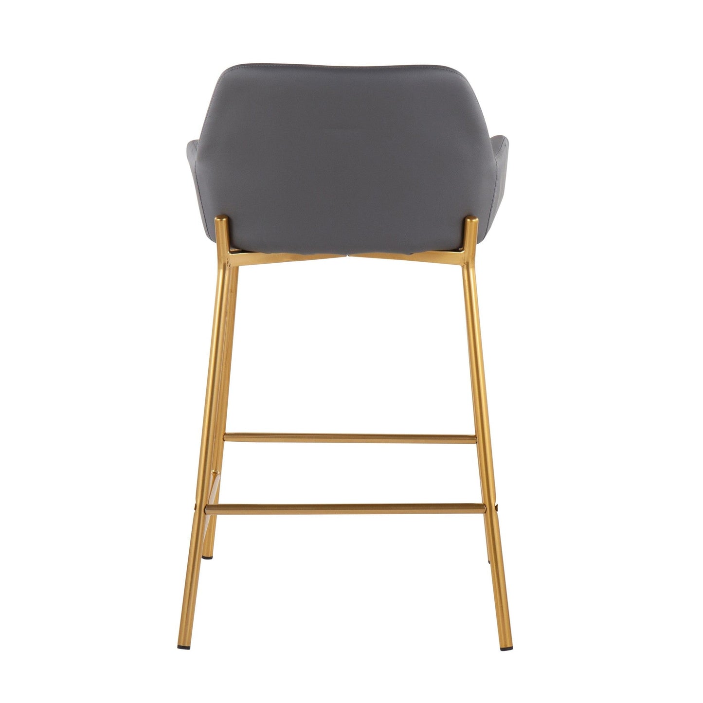 Majestic Office Furniture 24" Fixed-Height Counter Stool - Set of 2