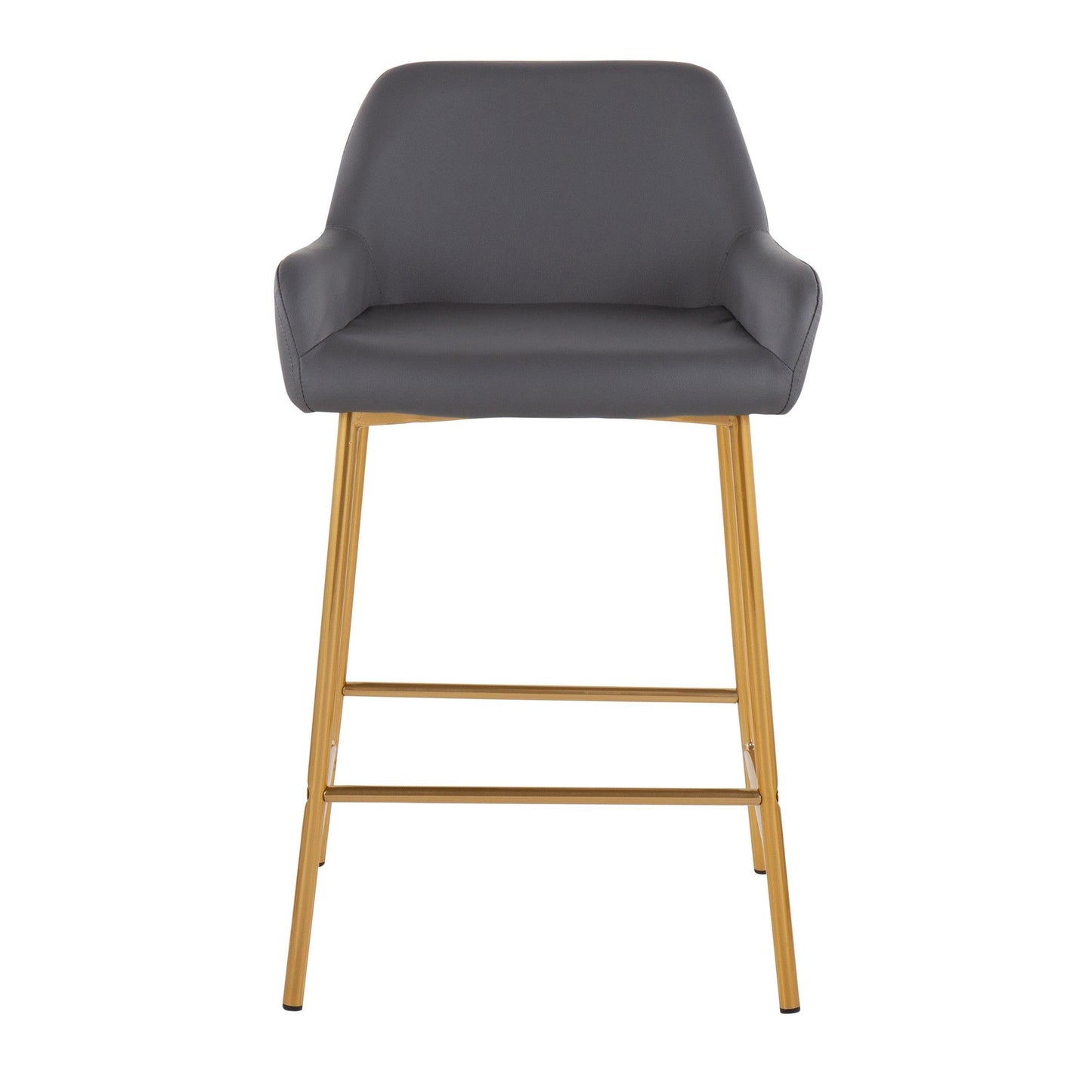 Majestic Office Furniture 24" Fixed-Height Counter Stool - Set of 2