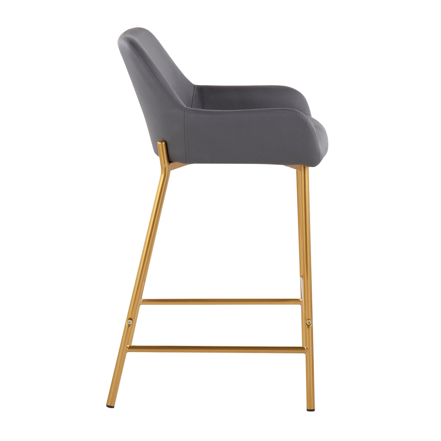 Majestic Office Furniture 24" Fixed-Height Counter Stool - Set of 2