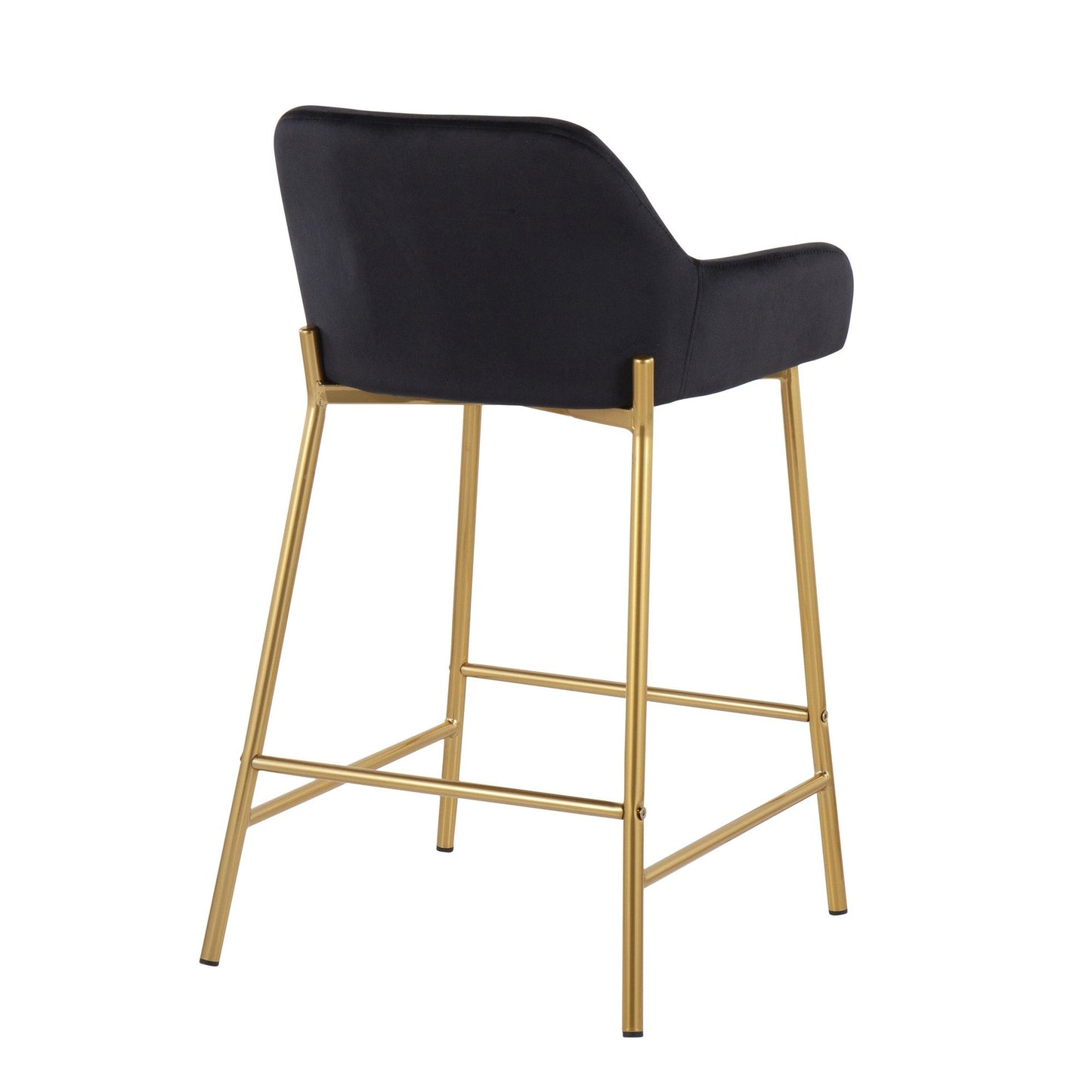 Majestic Office Furniture 24" Fixed-Height Counter Stool - Set of 2