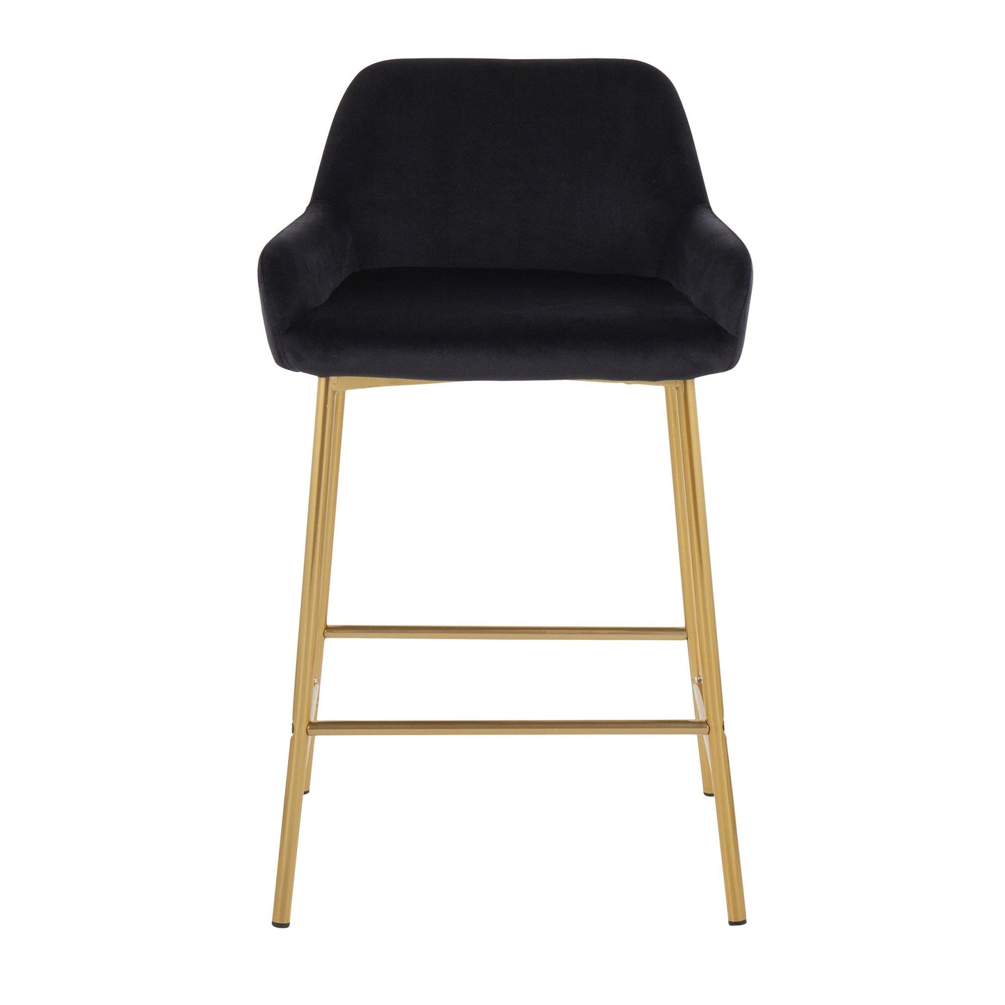 Majestic Office Furniture 24" Fixed-Height Counter Stool - Set of 2
