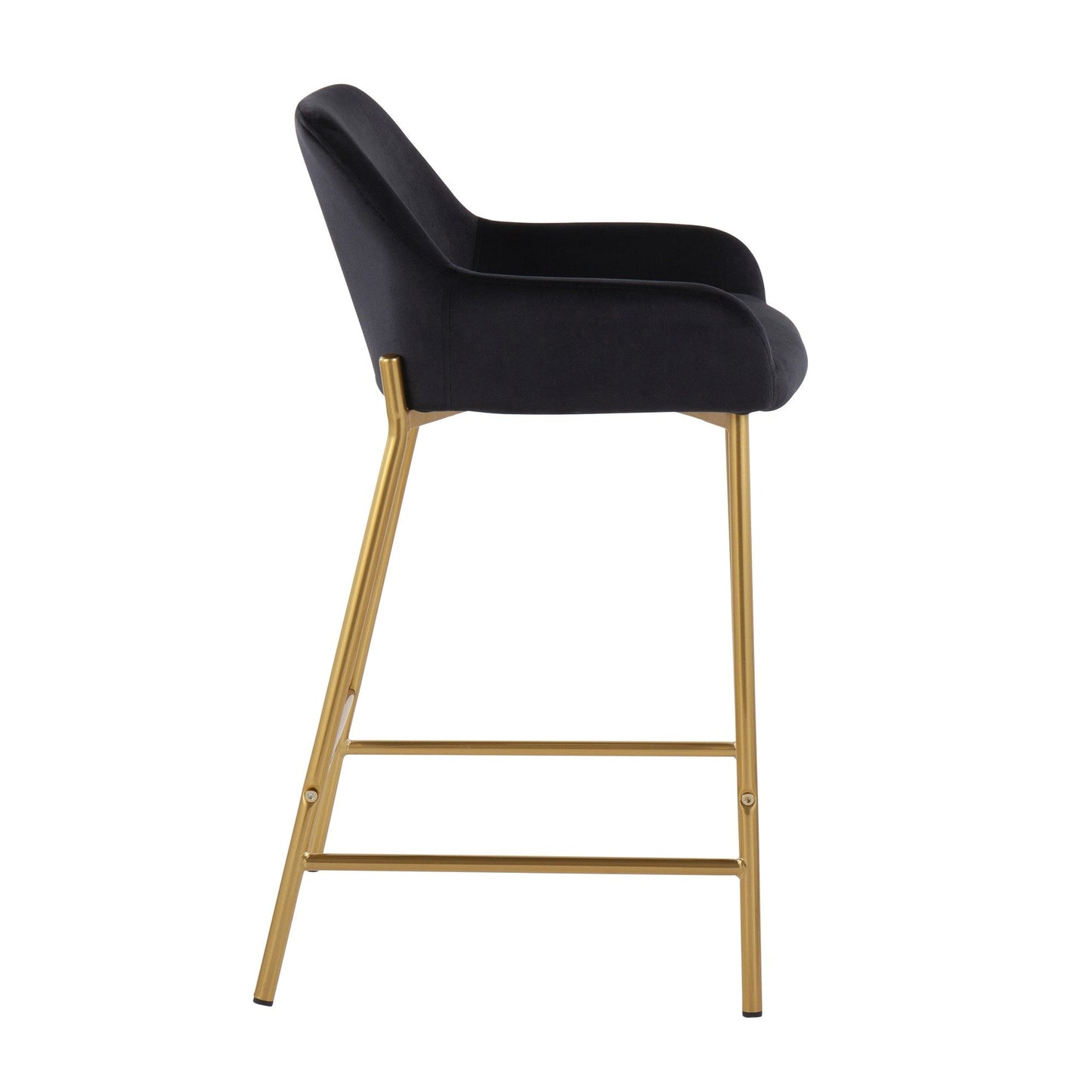 Majestic Office Furniture 24" Fixed-Height Counter Stool - Set of 2