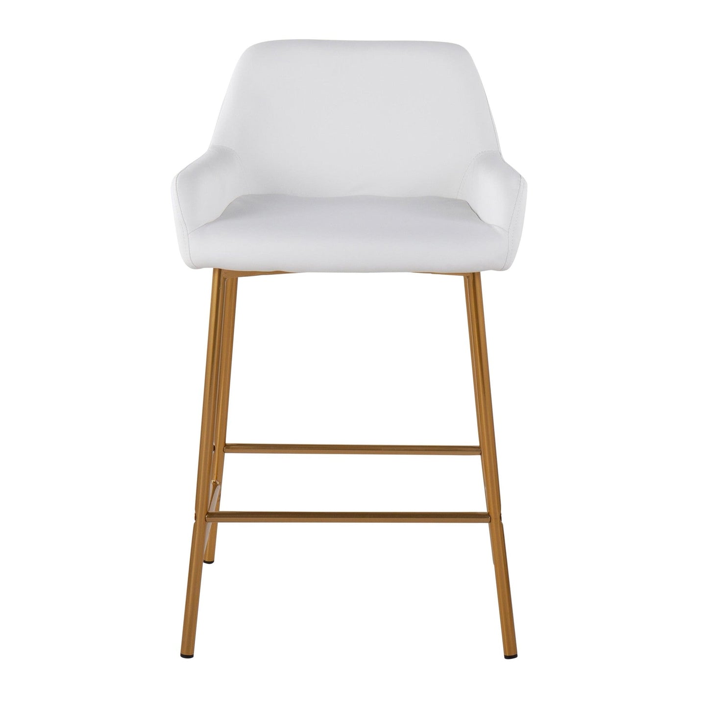 Majestic Office Furniture 24" Fixed-Height Counter Stool - Set of 2