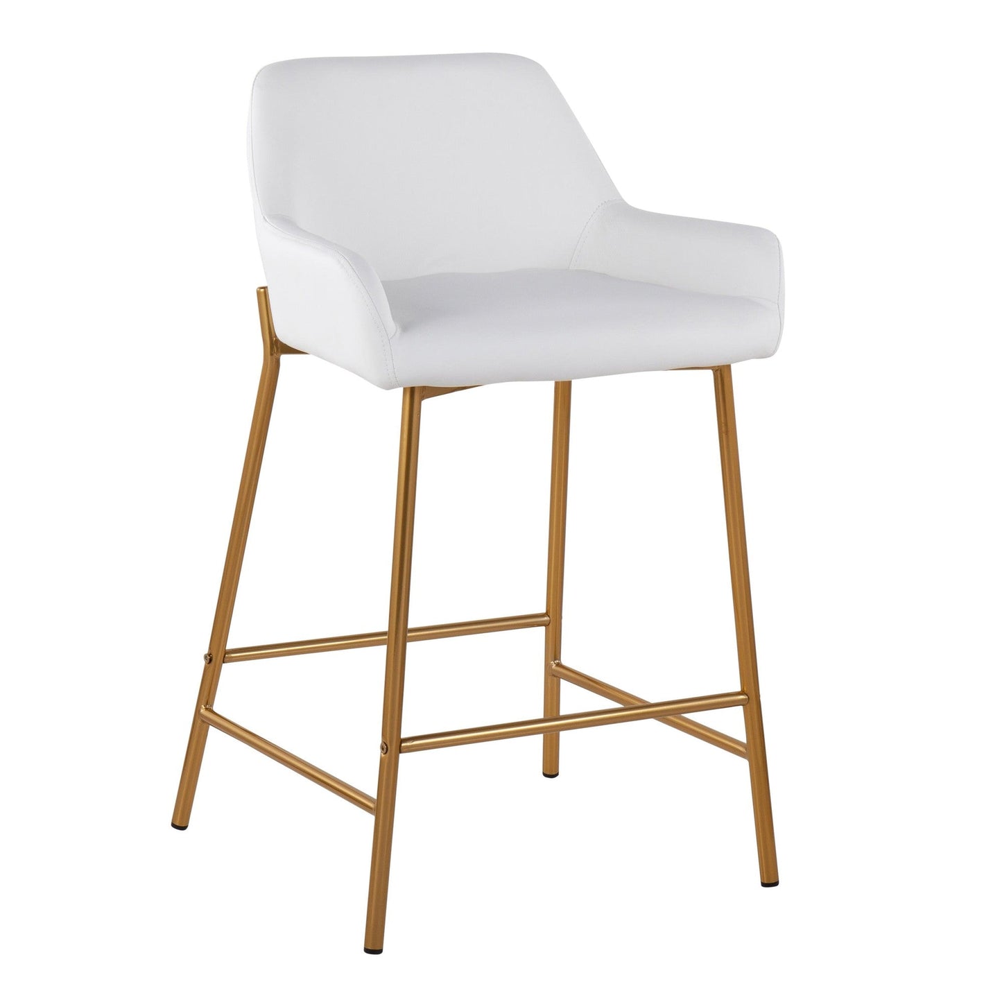 Majestic Office Furniture 24" Fixed-Height Counter Stool - Set of 2