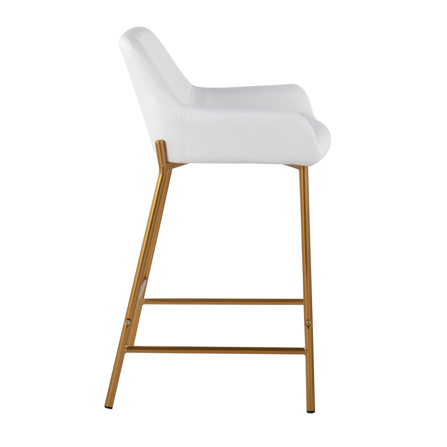 Majestic Office Furniture 24" Fixed-Height Counter Stool - Set of 2