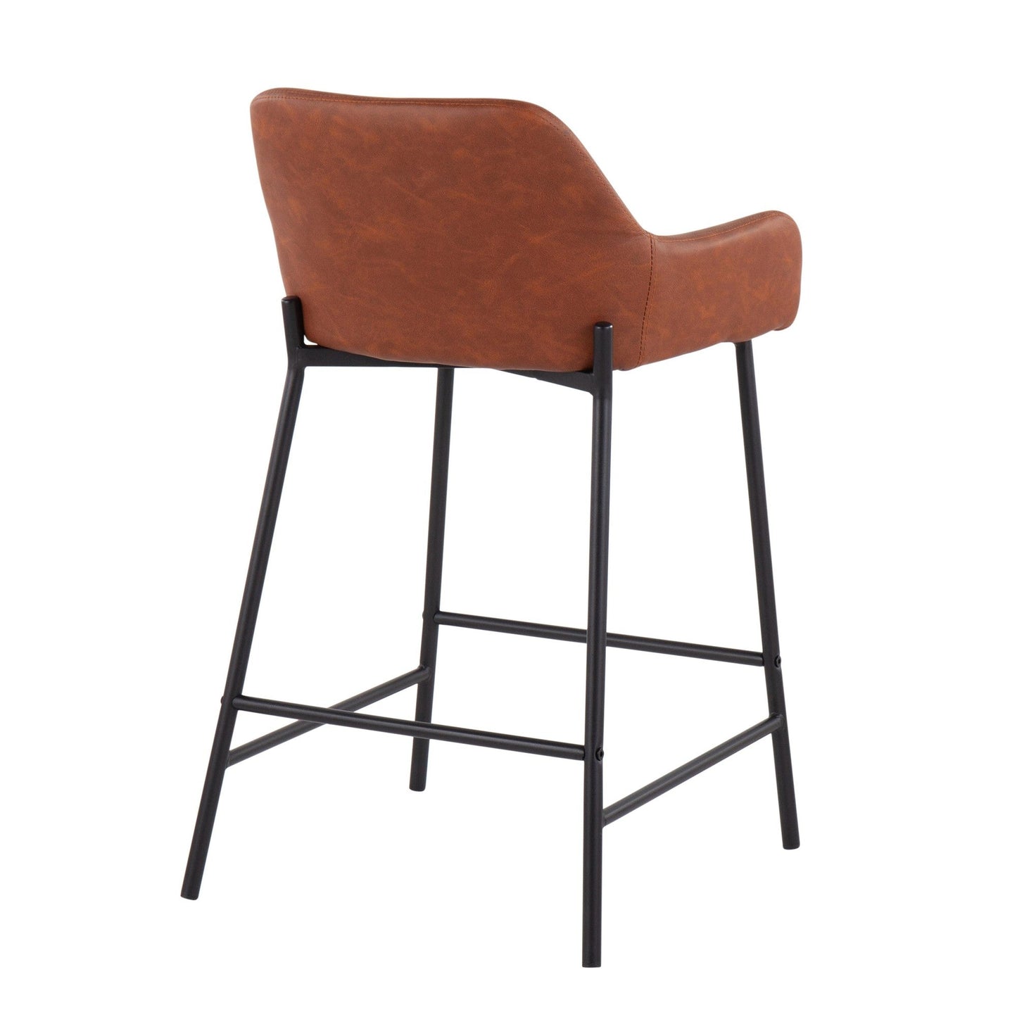 Majestic Office Furniture 24" Fixed-Height Counter Stool - Set of 2