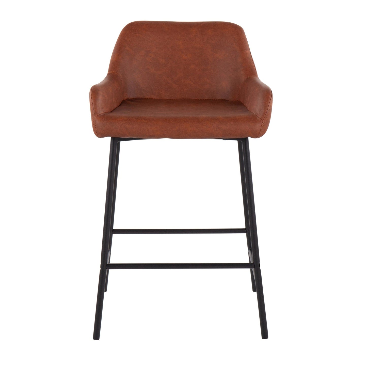 Majestic Office Furniture 24" Fixed-Height Counter Stool - Set of 2