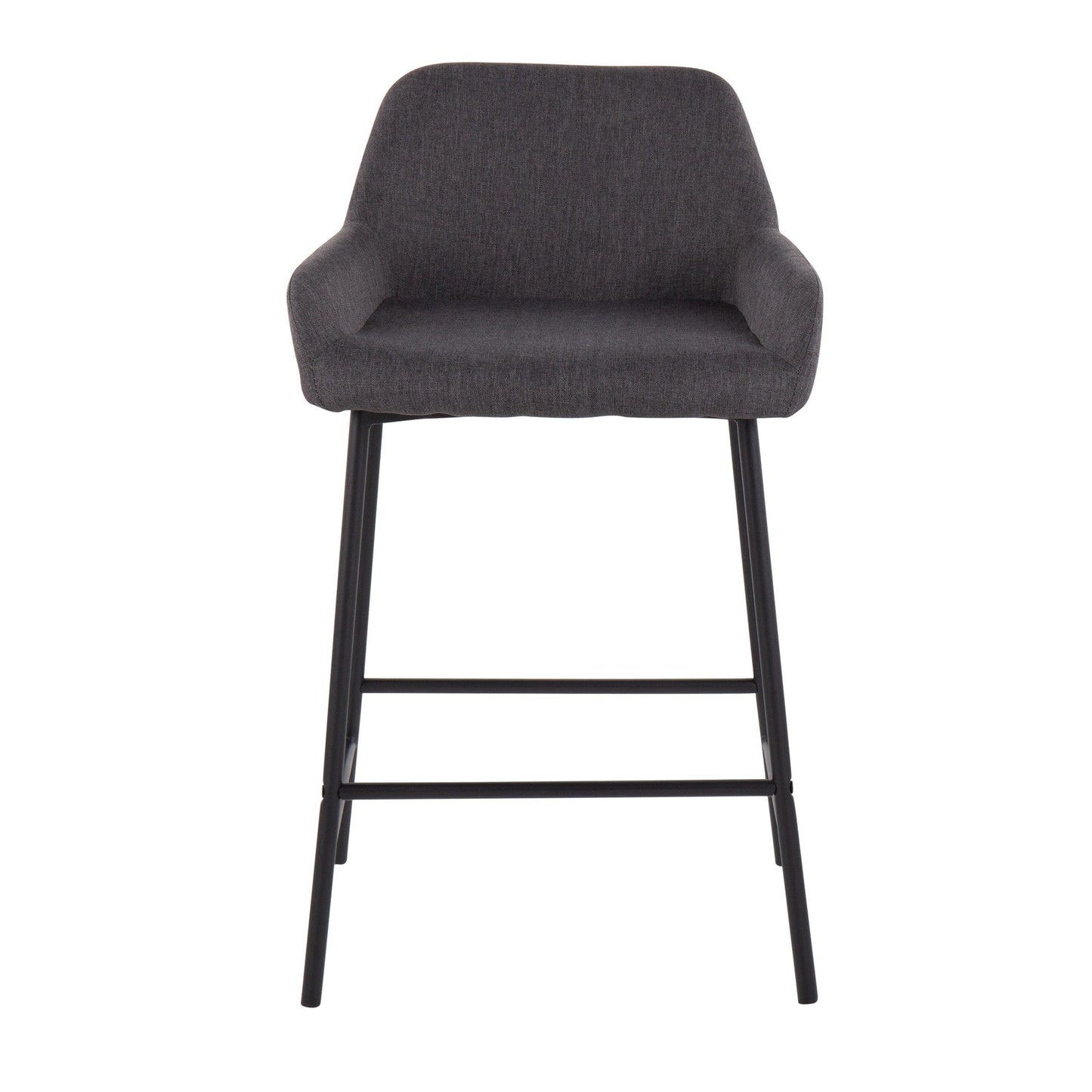 Majestic Office Furniture 24" Fixed-Height Counter Stool - Set of 2