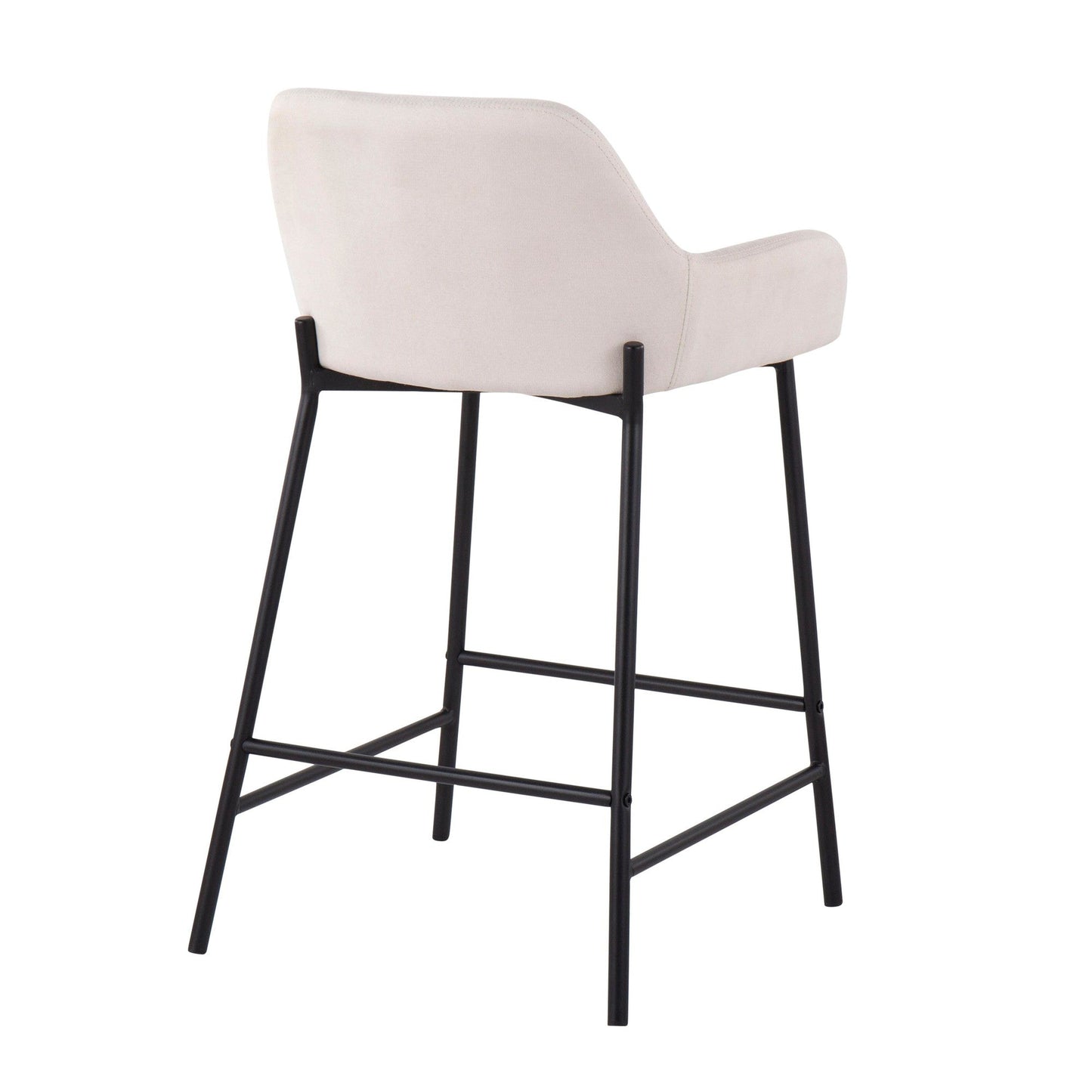 Majestic Office Furniture 24" Fixed-Height Counter Stool - Set of 2