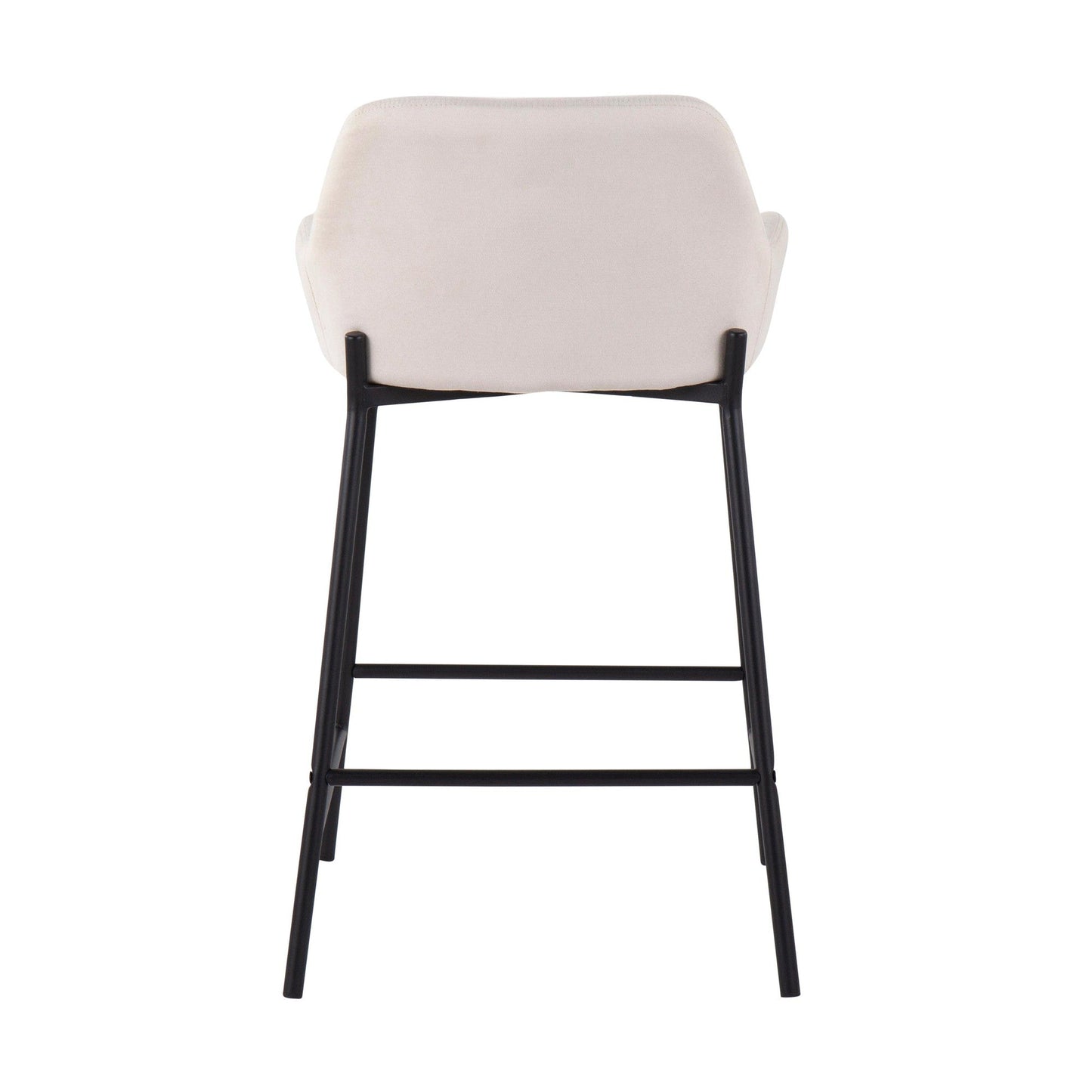 Majestic Office Furniture 24" Fixed-Height Counter Stool - Set of 2