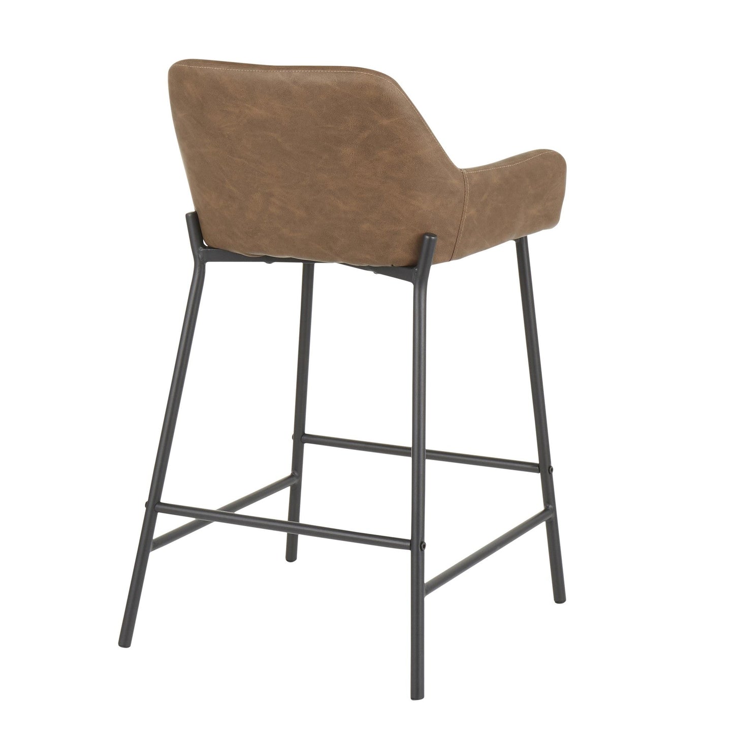 Majestic Office Furniture 24" Fixed-Height Counter Stool - Set of 2