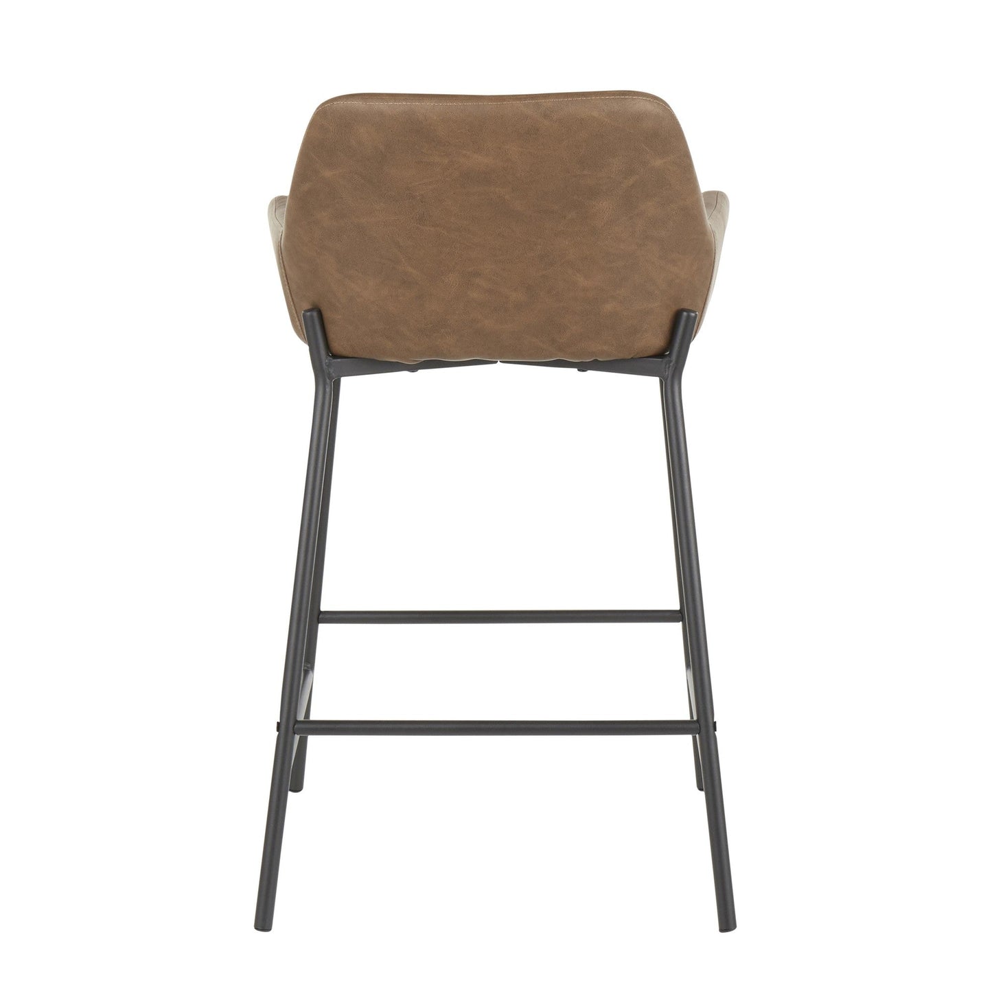 Majestic Office Furniture 24" Fixed-Height Counter Stool - Set of 2