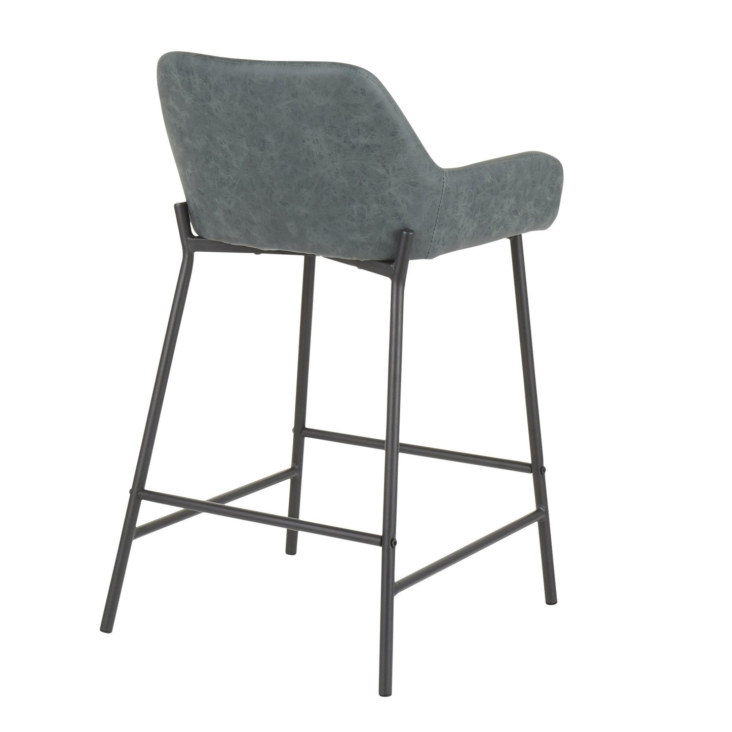 Majestic Office Furniture 24" Fixed-Height Counter Stool - Set of 2