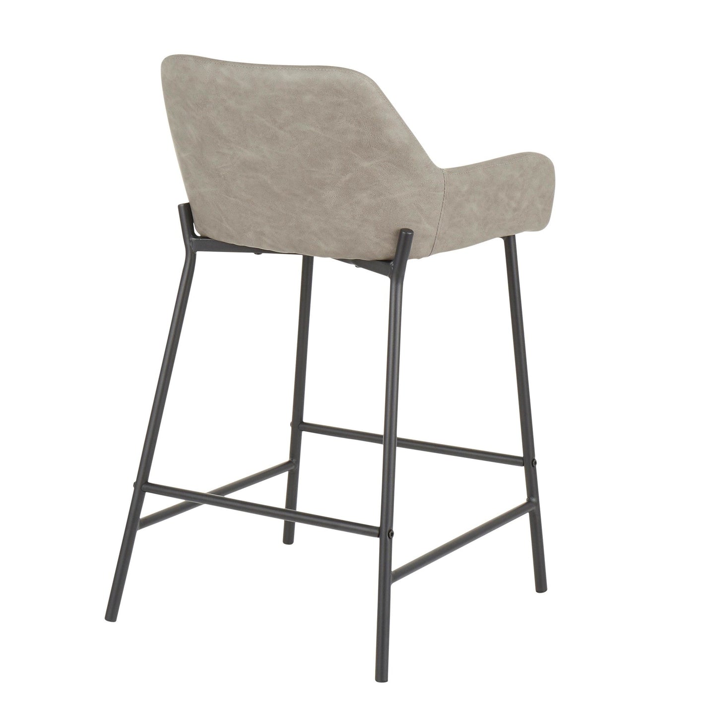 Majestic Office Furniture 24" Fixed-Height Counter Stool - Set of 2