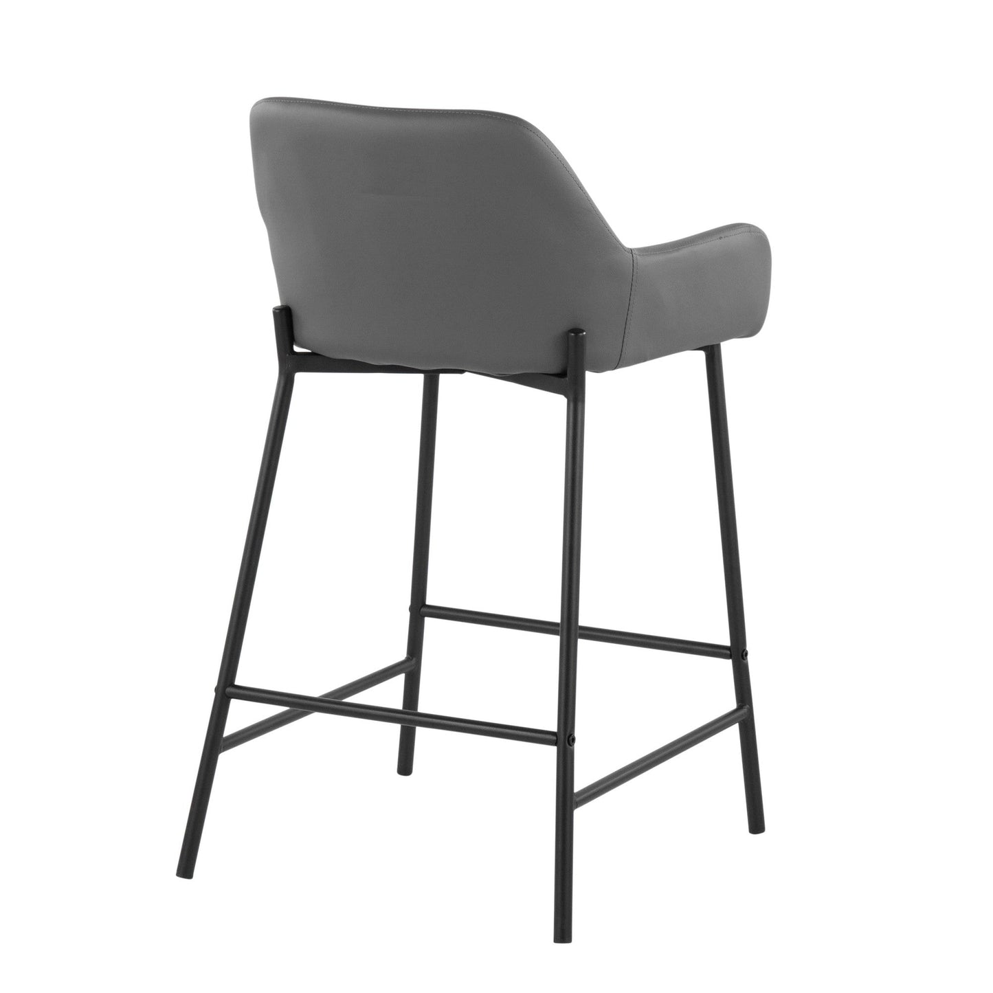 Majestic Office Furniture 24" Fixed-Height Counter Stool - Set of 2