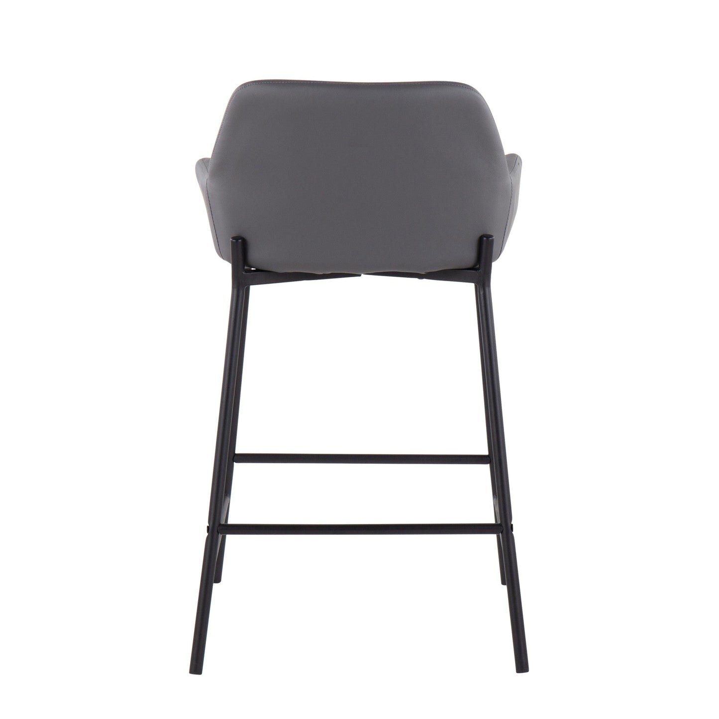 Majestic Office Furniture 24" Fixed-Height Counter Stool - Set of 2