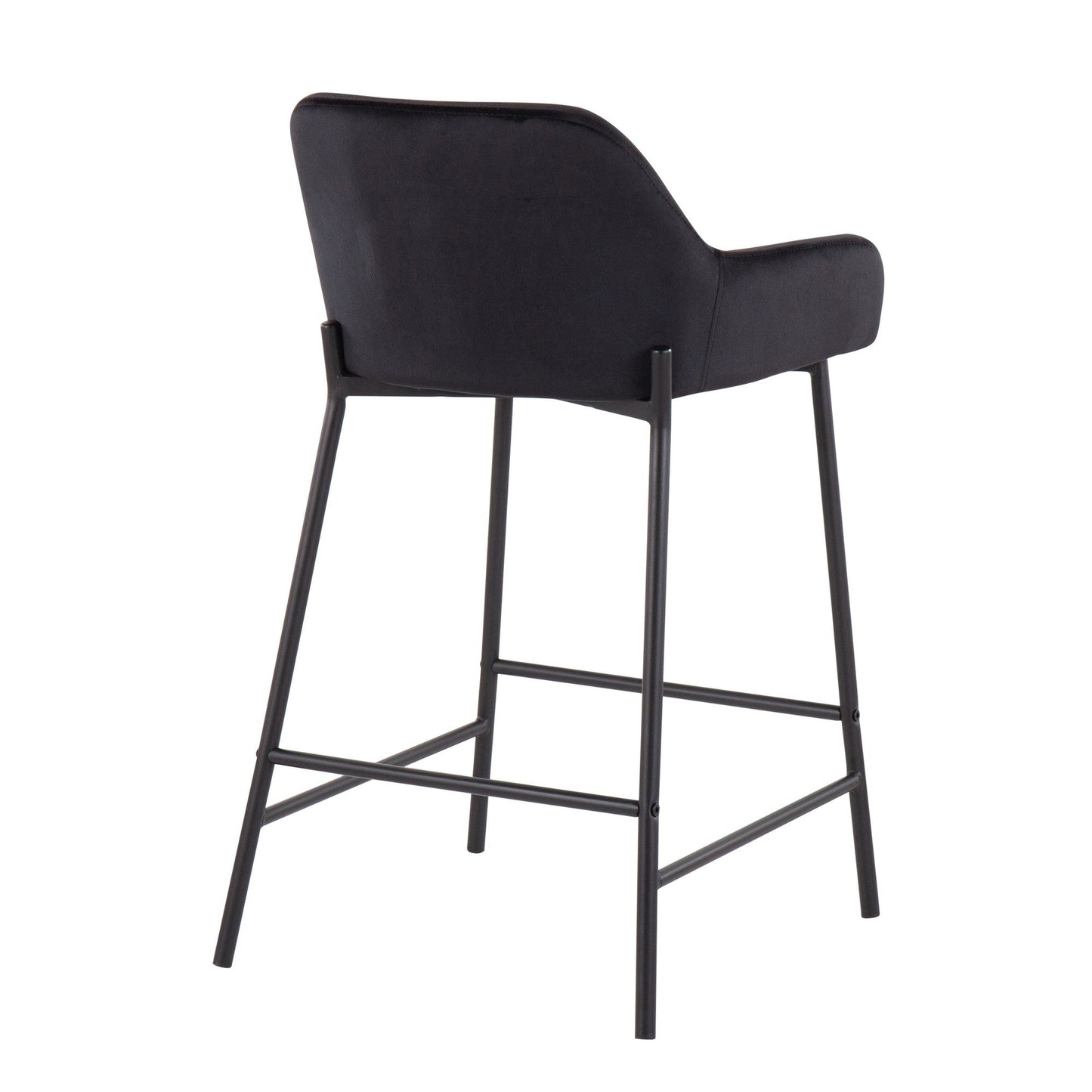 Majestic Office Furniture 24" Fixed-Height Counter Stool - Set of 2
