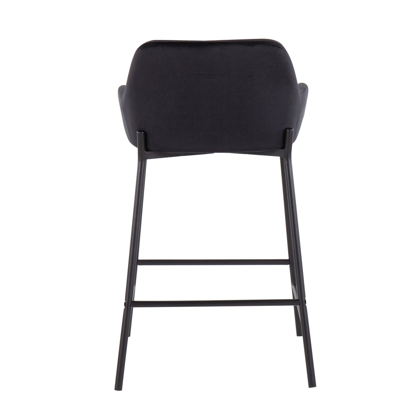 Majestic Office Furniture 24" Fixed-Height Counter Stool - Set of 2