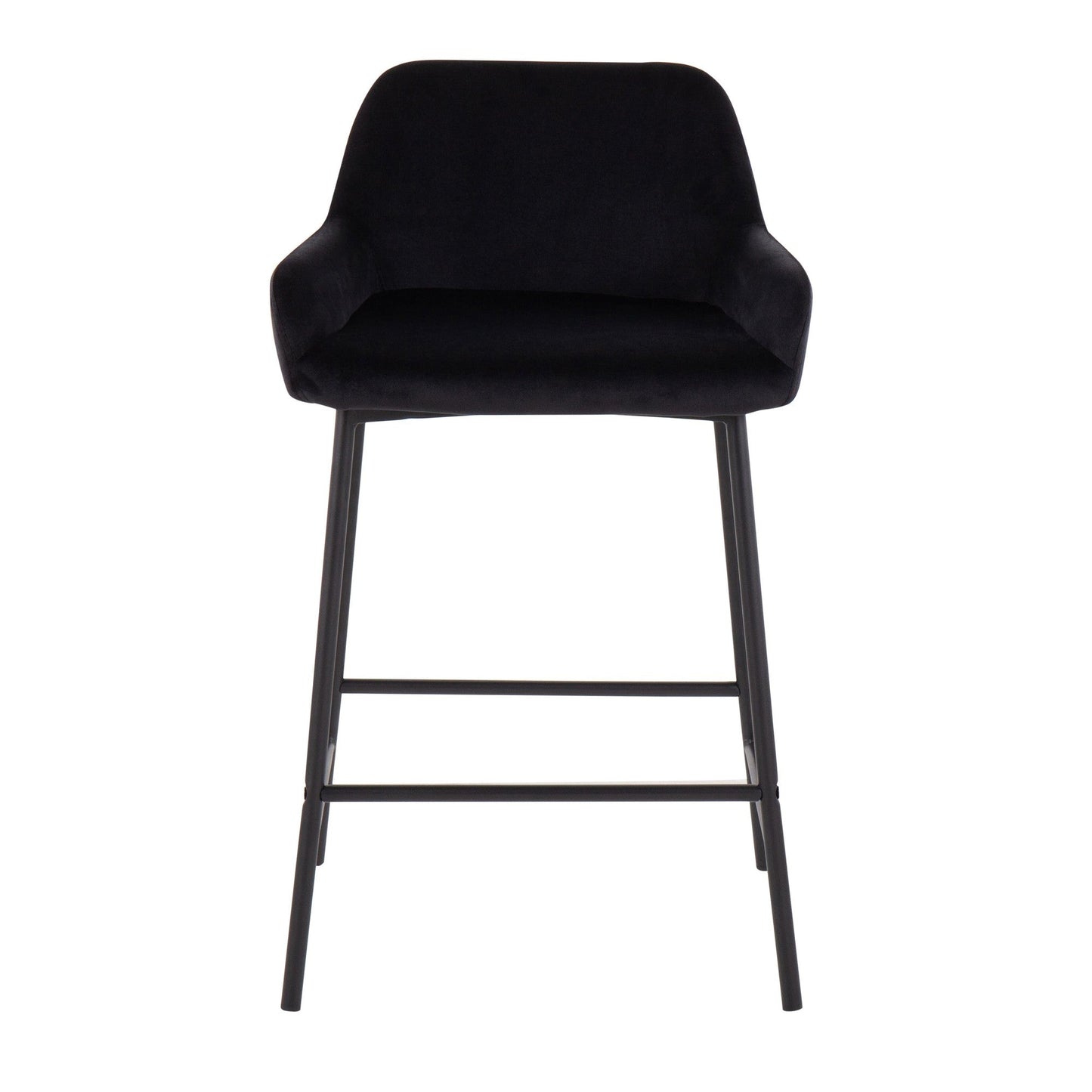 Majestic Office Furniture 24" Fixed-Height Counter Stool - Set of 2