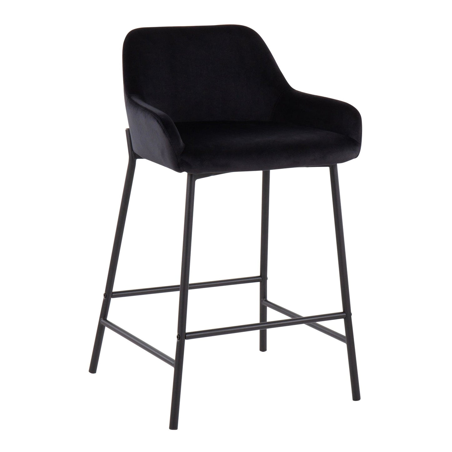 Majestic Office Furniture 24" Fixed-Height Counter Stool - Set of 2
