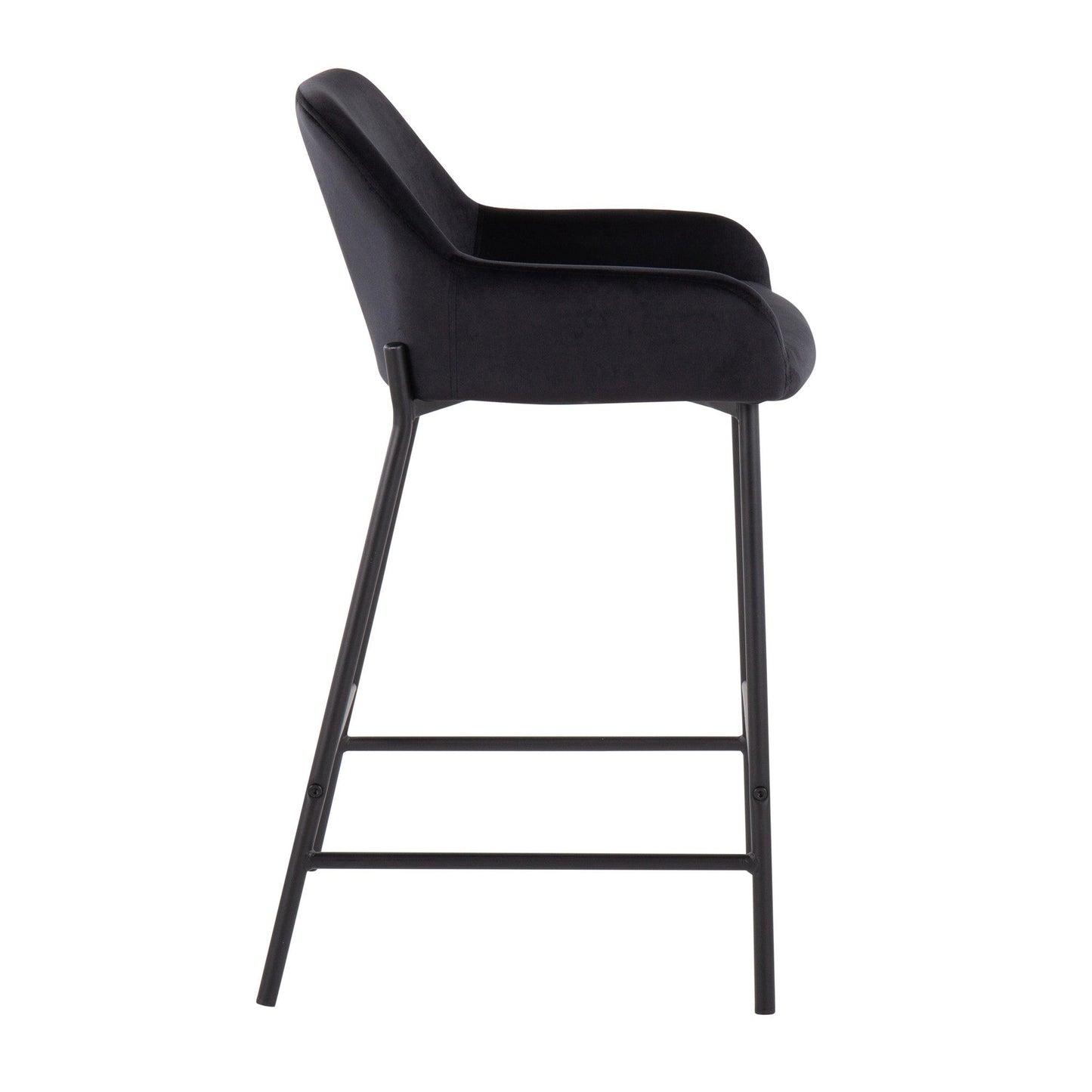 Majestic Office Furniture 24" Fixed-Height Counter Stool - Set of 2