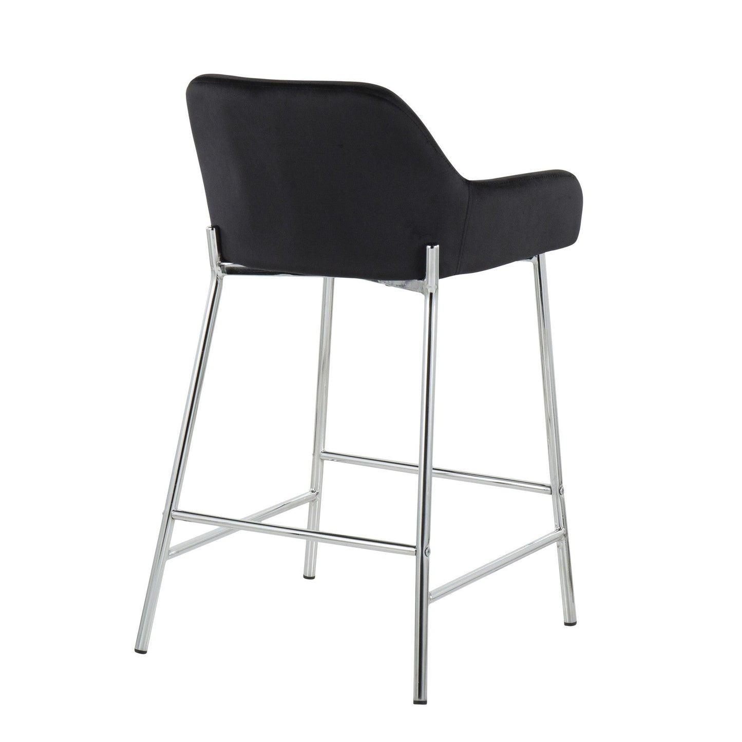 Majestic Office Furniture 24" Fixed-Height Counter Stool - Set of 2