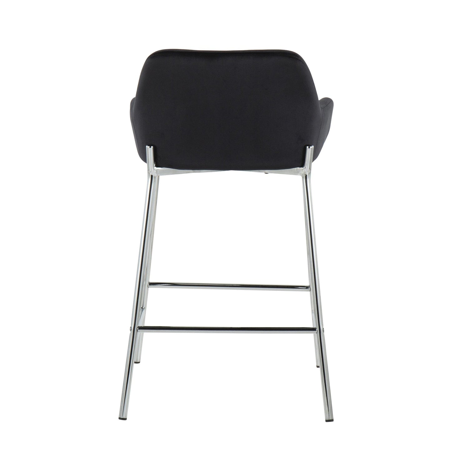 Majestic Office Furniture 24" Fixed-Height Counter Stool - Set of 2